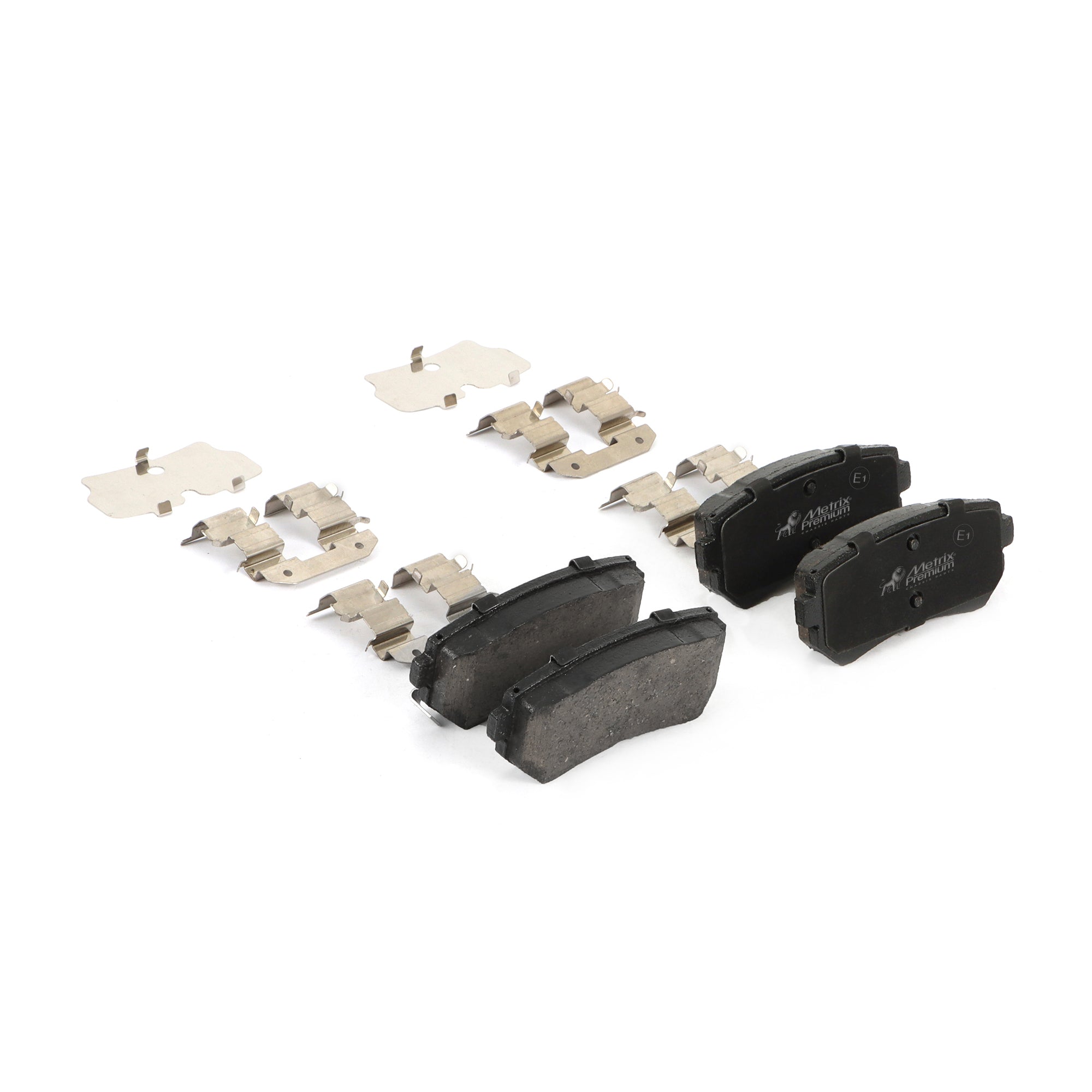 Metrix Premium Rear Semi-Metallic Disc Brake Pad Set 93772MS best fit car parts