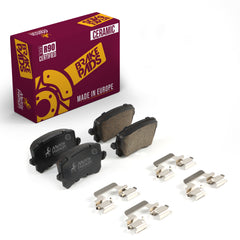 Metrix Premium Rear Disc Brake Pad Set 93787MC OEM fit auto parts