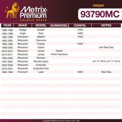 Metrix Premium Chassis Parts  suspension steering brake parts