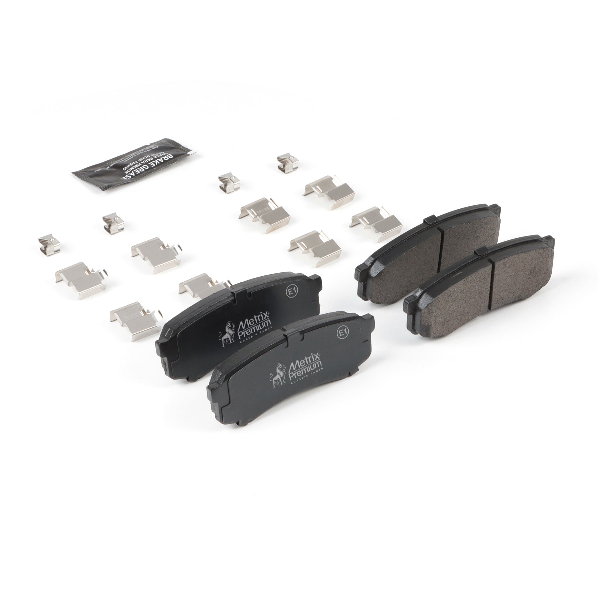 Metrix Premium Rear Disc Brake Pad Set 93792MS OE fit chassis parts