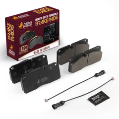 Metrix Premium Chassis Parts Front Disc Brake Pad Set 93800MH OEM fit auto parts