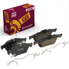 Metrix Premium Rear Disc Brake Pad Set 93808MC OEM fit auto parts