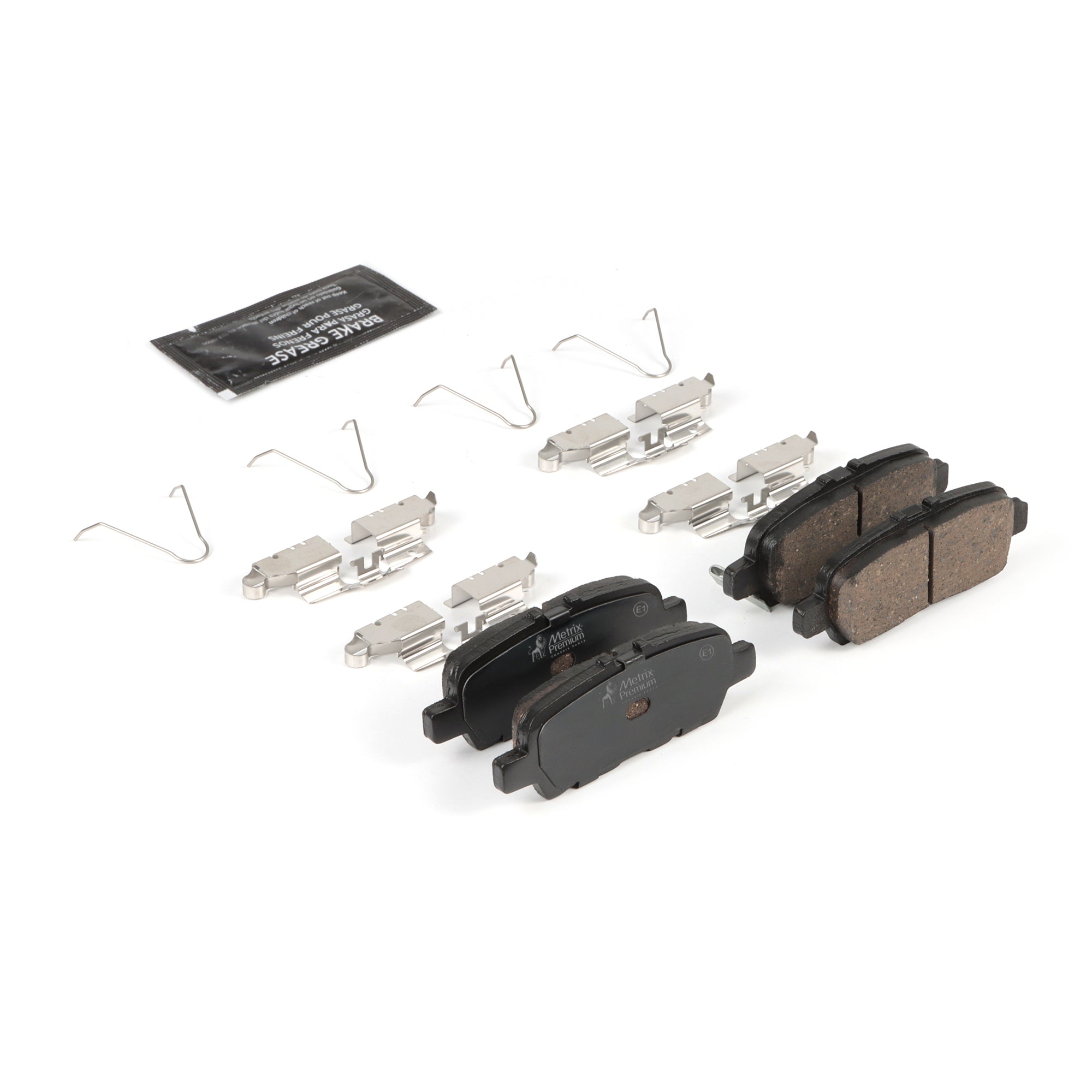 Metrix Premium Rear Disc Brake Pad Set 93809MC OE fit chassis parts