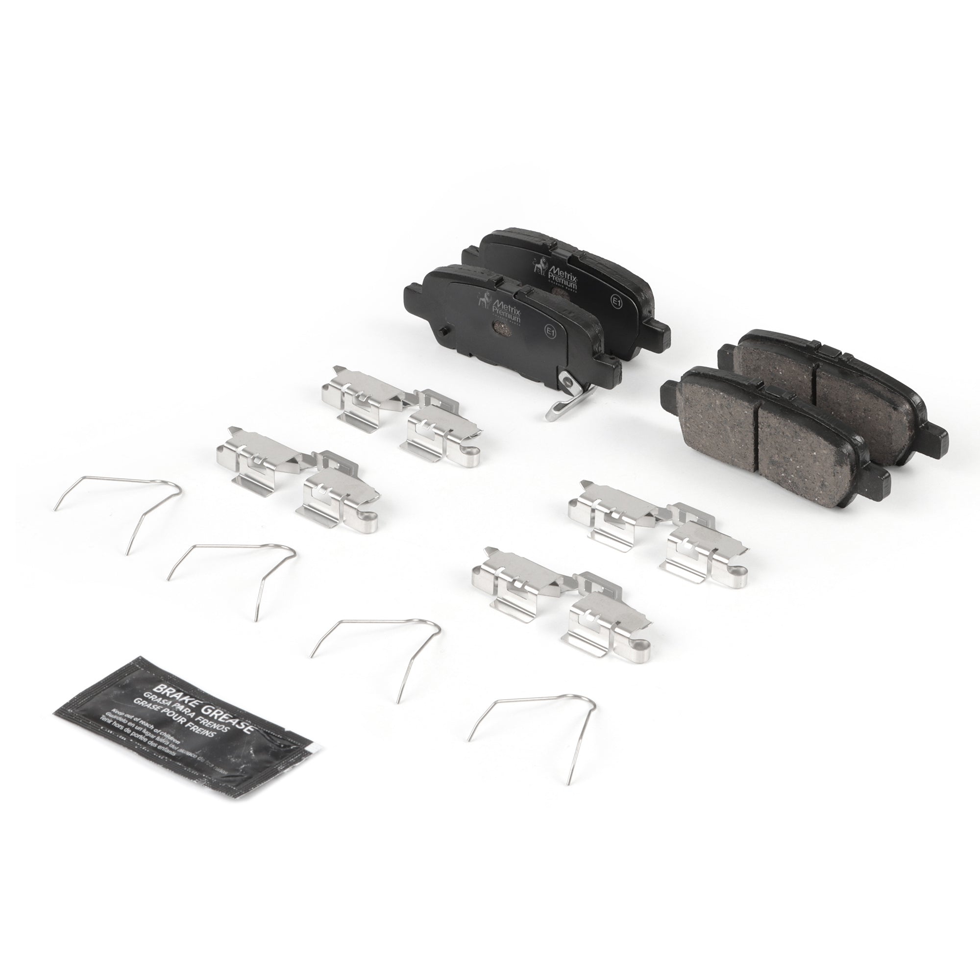 Rear Disc Brake Pad Set 93809MS