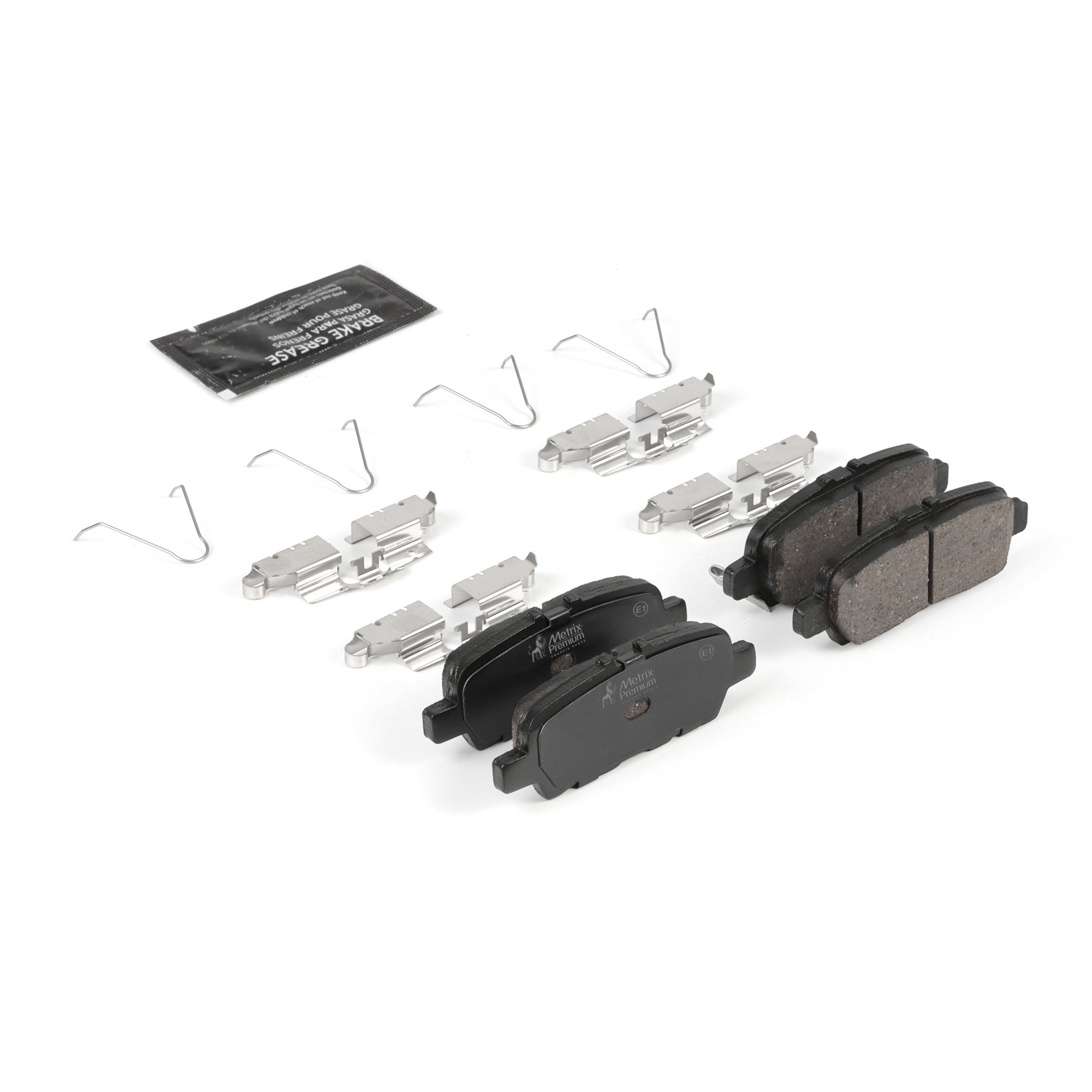 Rear Disc Brake Pad Set 93809MS