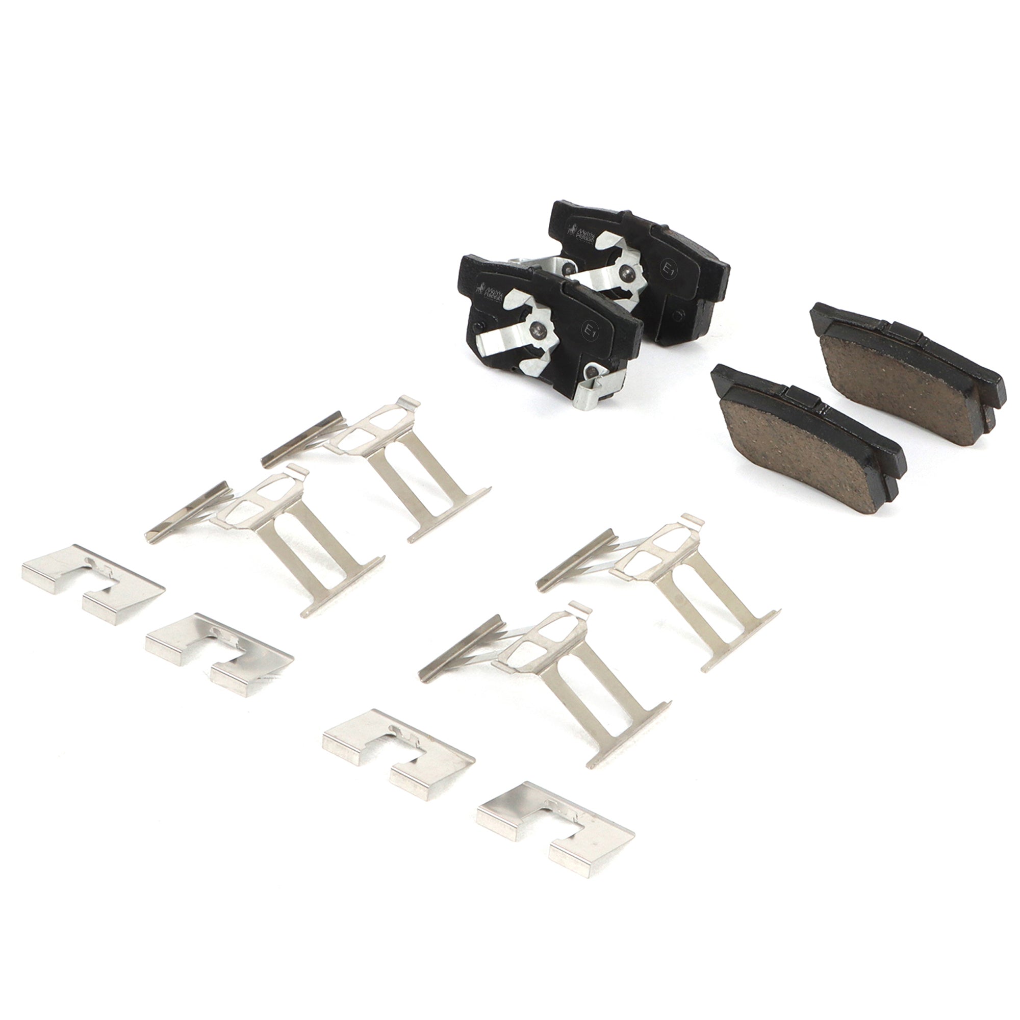 Metrix Premium Rear Ceramic Disc Brake Pad Set 93813MC OE perfect fit auto parts
