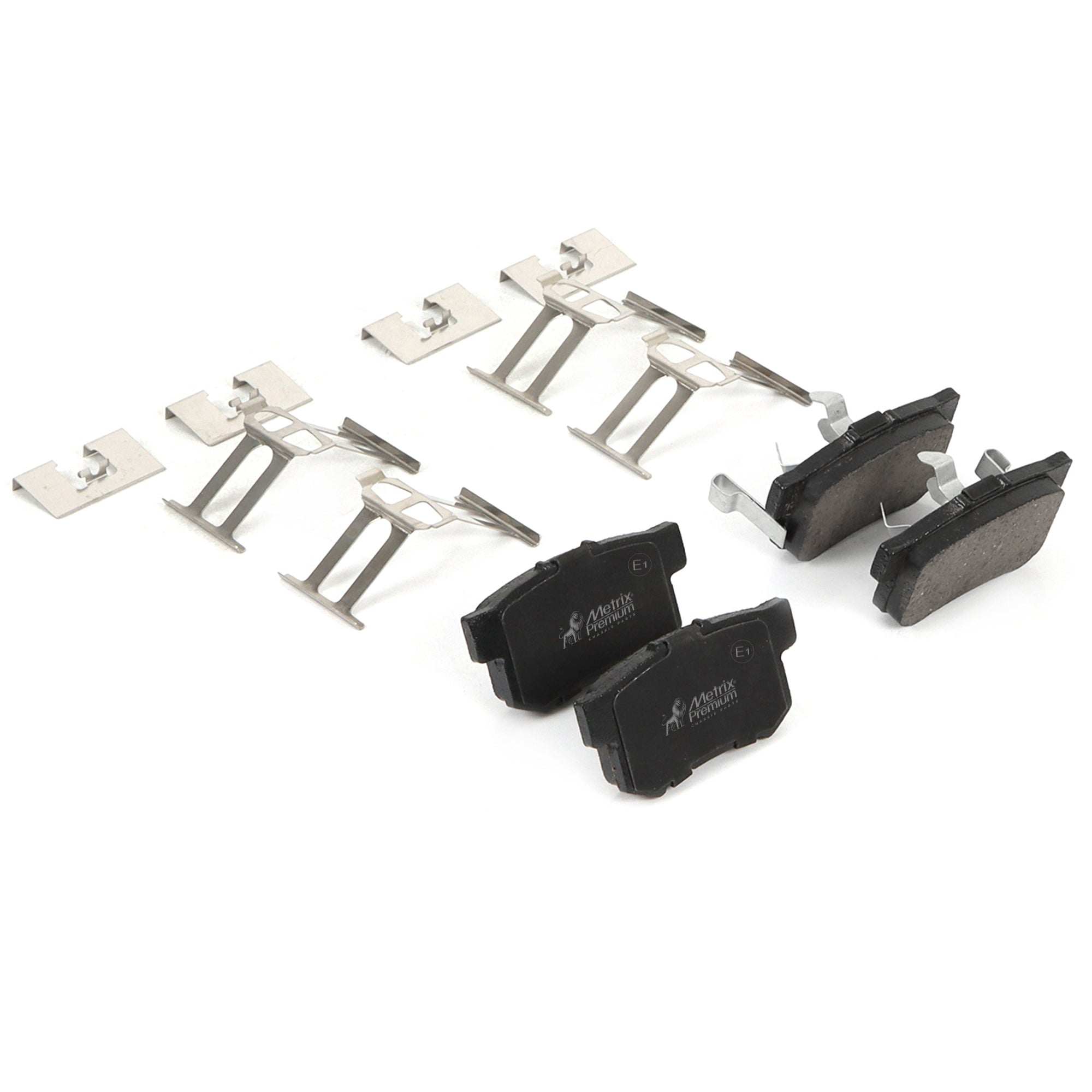 Metrix Premium Rear Semi-Metallic Disc Brake Pad Set 93813MS best fit car parts