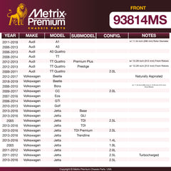 Metrix Premium Chassis Parts  suspension steering brake parts