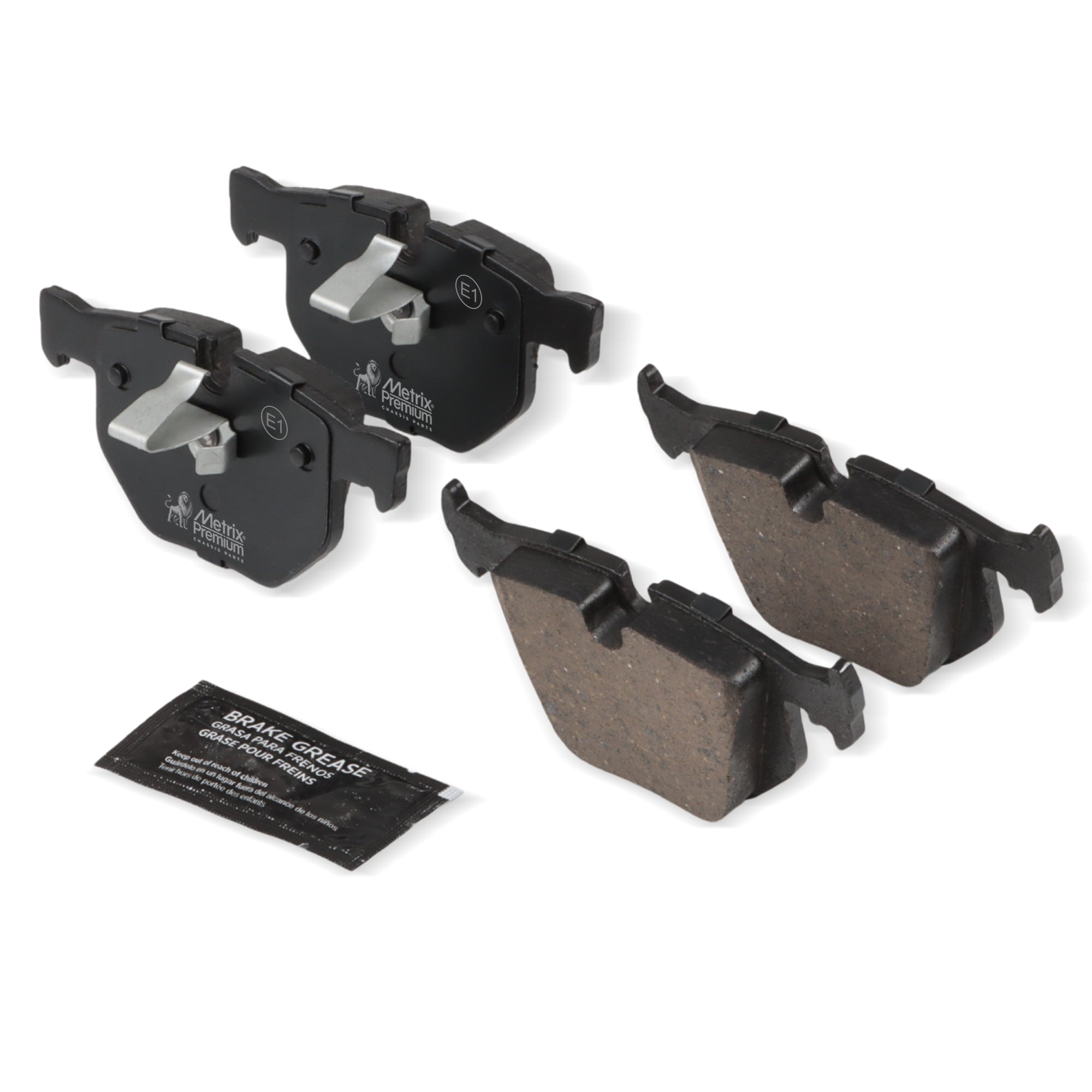 Metrix Premium Rear Disc Brake Pad Set 93820MC OE fit chassis parts