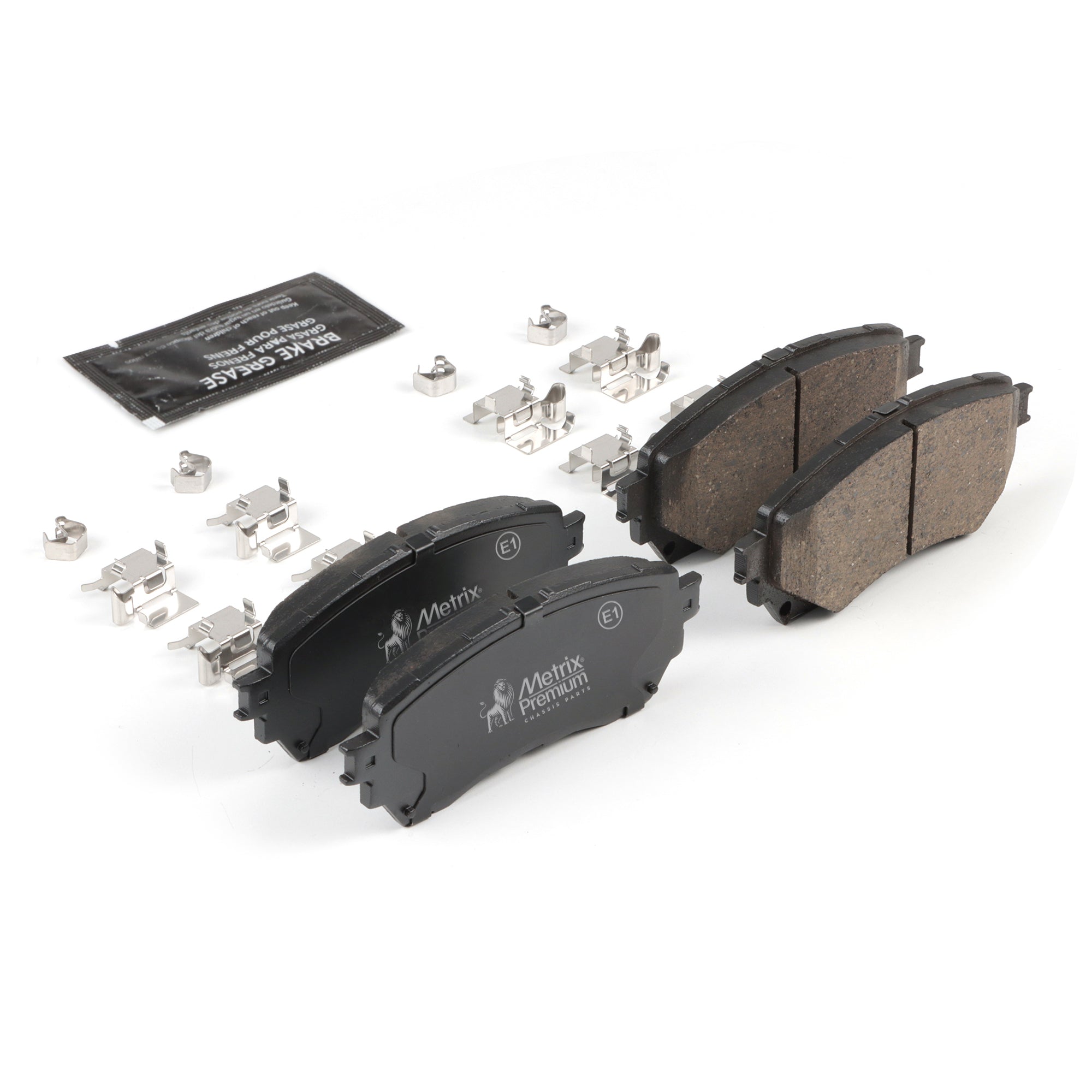 Metrix Premium Front Disc Brake Pad Set 93855MC OE fit chassis parts