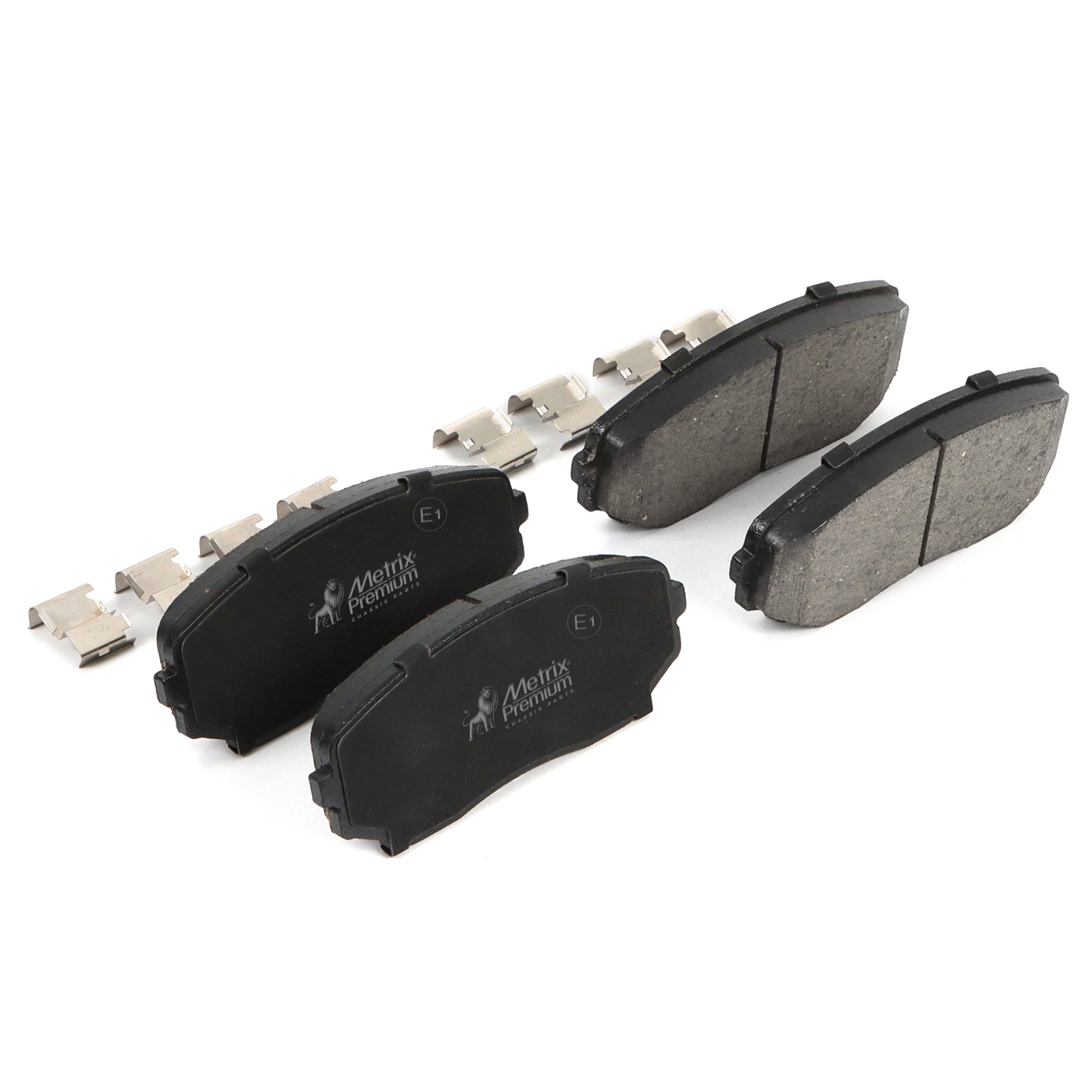 Metrix Premium Front Semi-Metallic Disc Brake Pad Set 93863MS best fit car parts