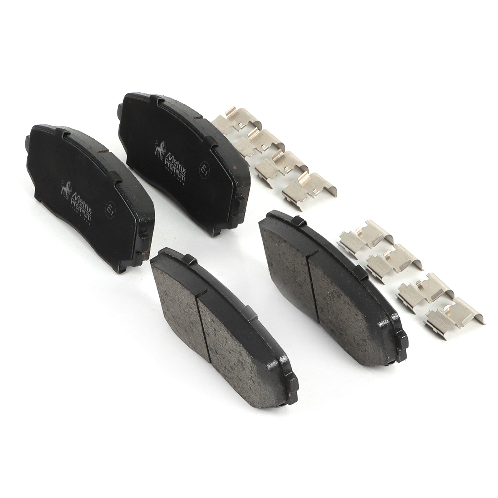 Metrix Premium Front Semi-Metallic Disc Brake Pad Set 93863MS OE fit chassis parts
