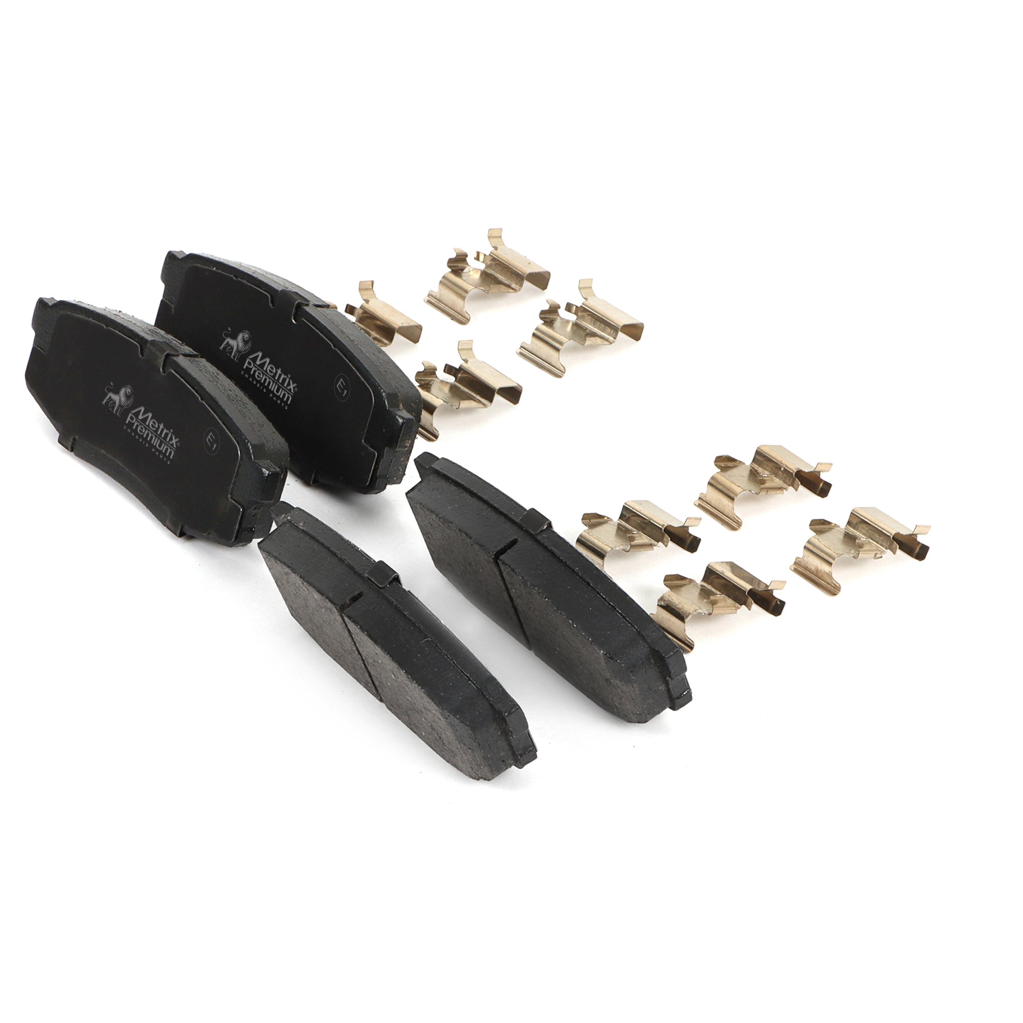 Metrix Premium Rear Semi-Metallic Disc Brake Pad Set 93864MS OE fit chassis parts