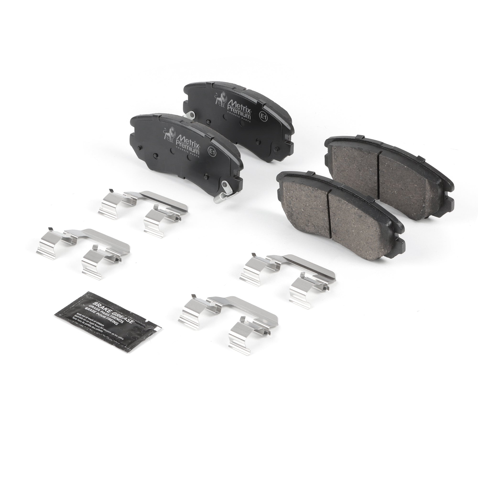 Front Disc Brake Pad Set 93890MS