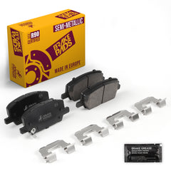 Metrix Premium Chassis Parts Front Disc Brake Pad Set 93922MS OEM fit auto parts