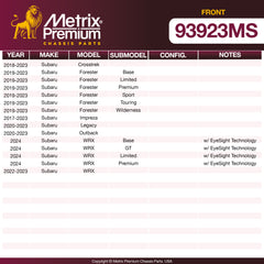 Metrix Premium Chassis Parts  suspension steering brake parts