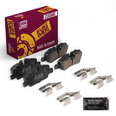 Metrix Premium Rear Disc Brake Pad Set 93935MC OEM fit auto parts