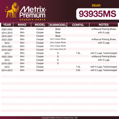 Metrix Premium Chassis Parts  suspension steering brake parts