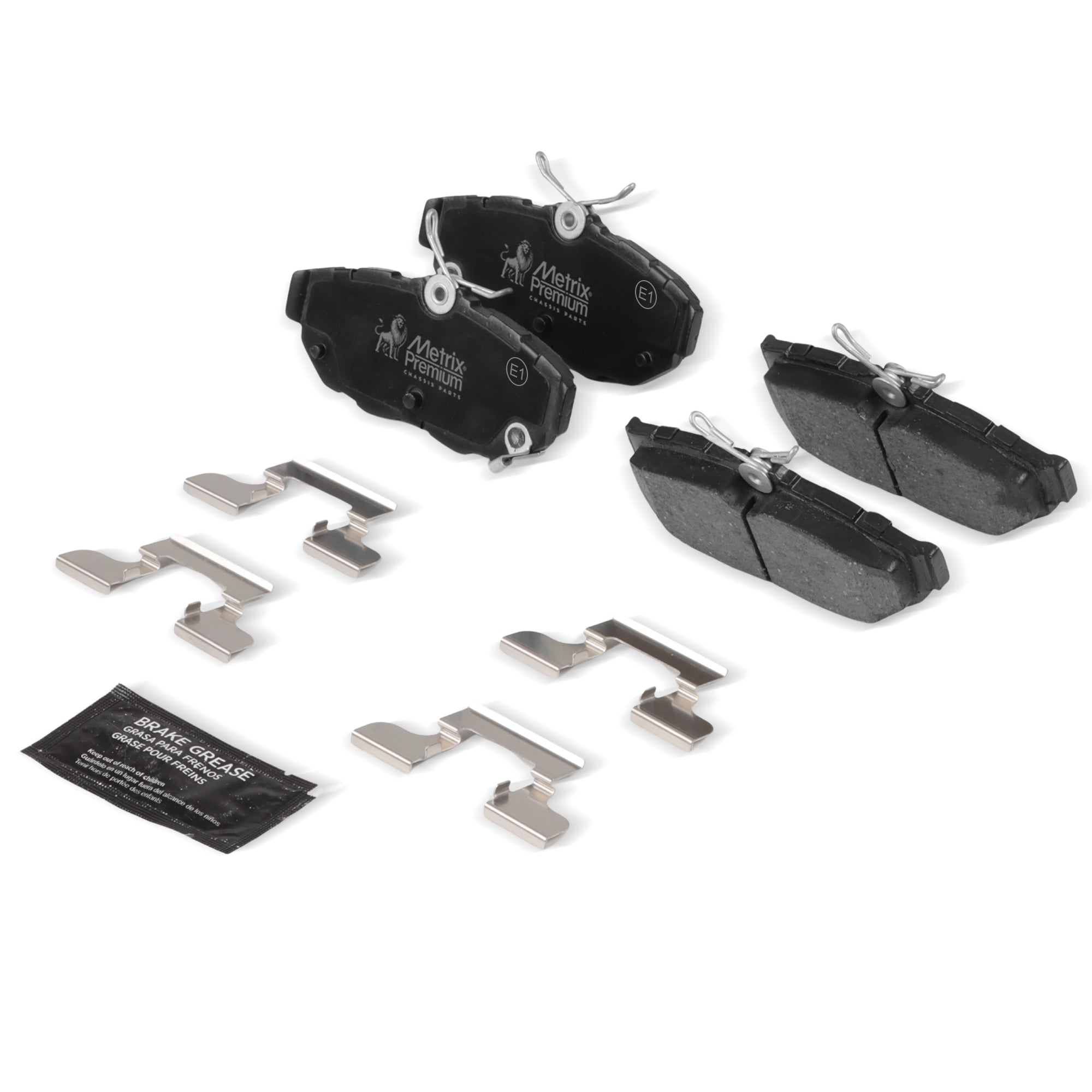 Metrix Premium Rear Disc Brake Pad Set 93937MS best fit car parts