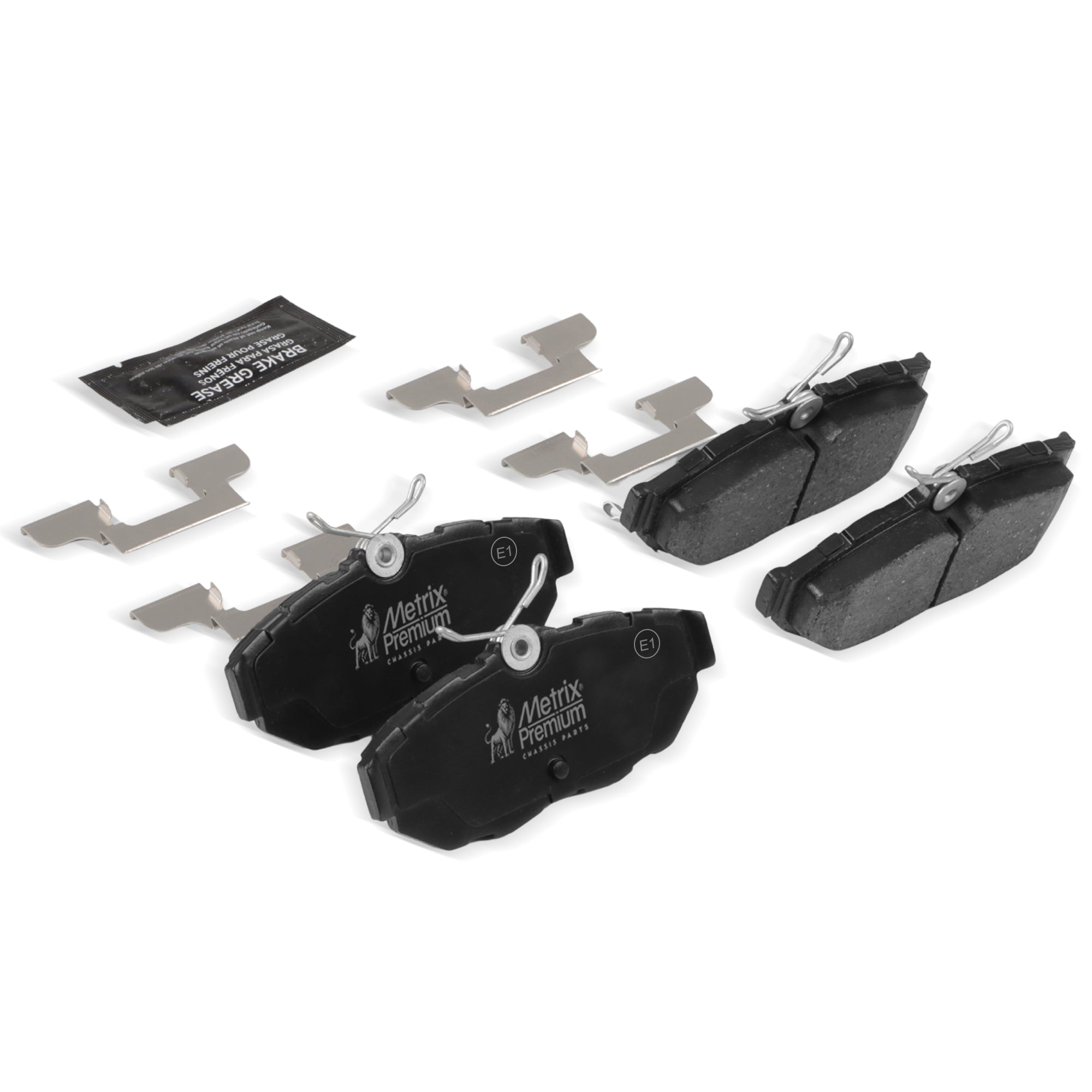 Metrix Premium Rear Disc Brake Pad Set 93937MS OE fit chassis parts