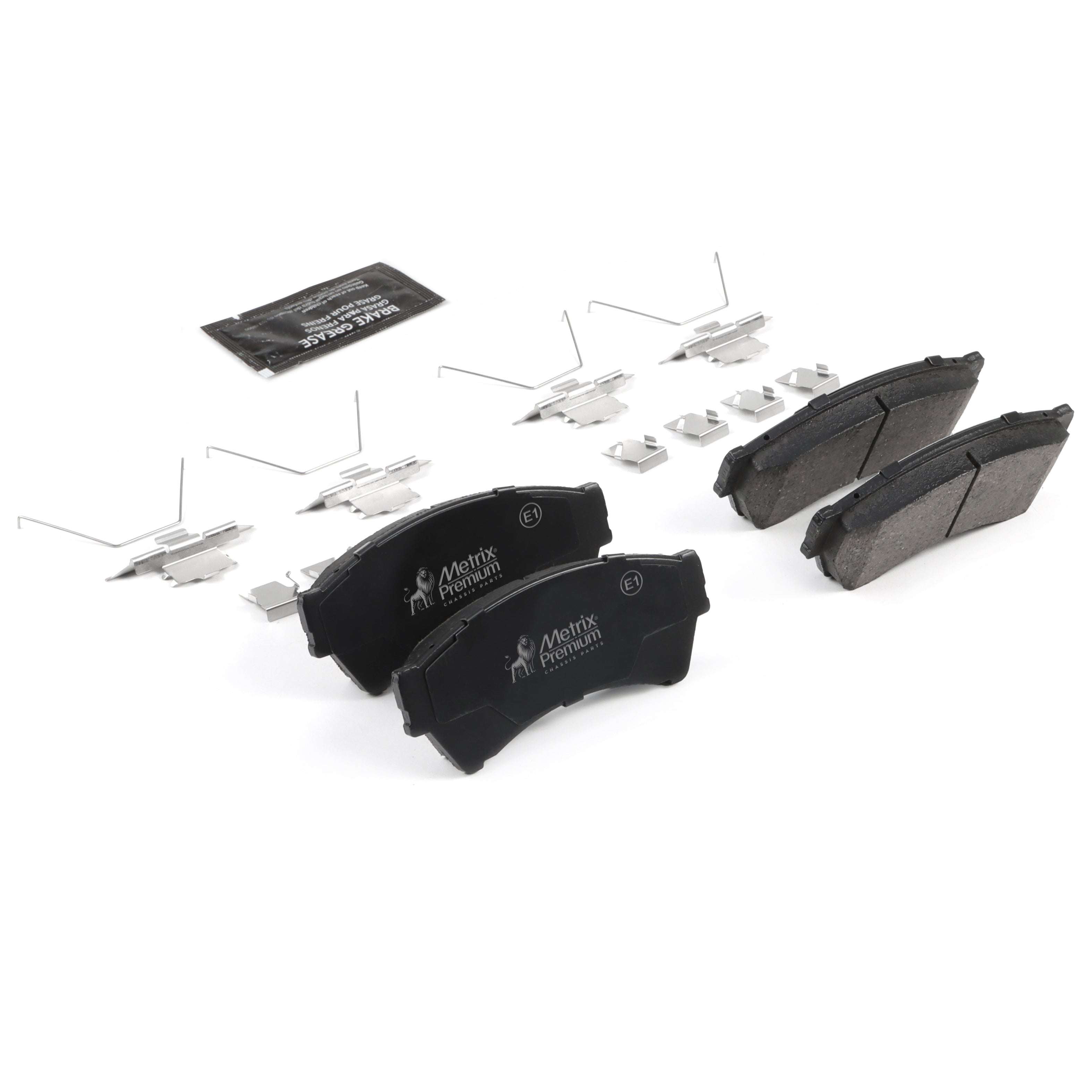 Front Disc Brake Pad Set 93938MS