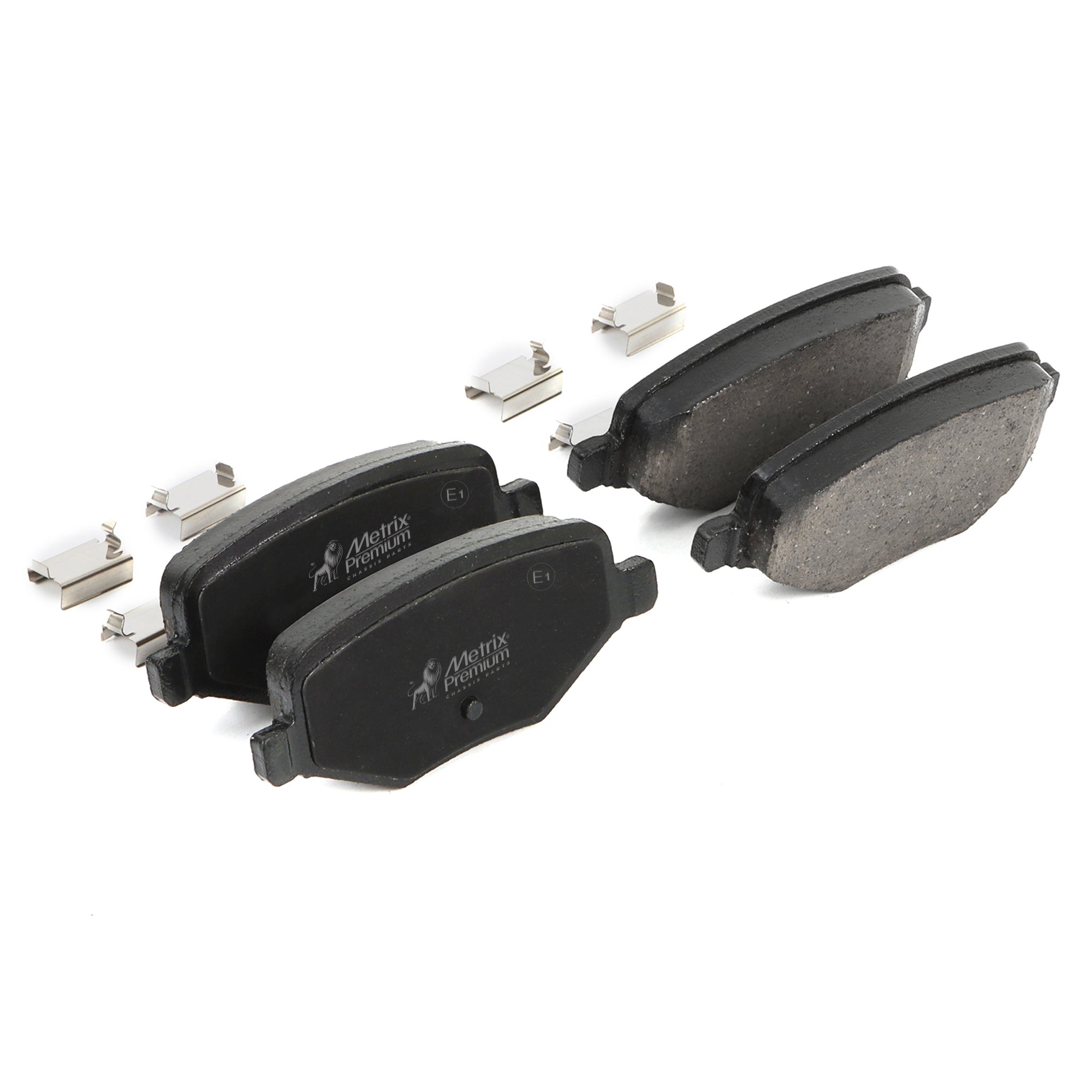 Metrix Premium Rear Semi-Metallic Disc Brake Pad Set 93947MS best fit car parts
