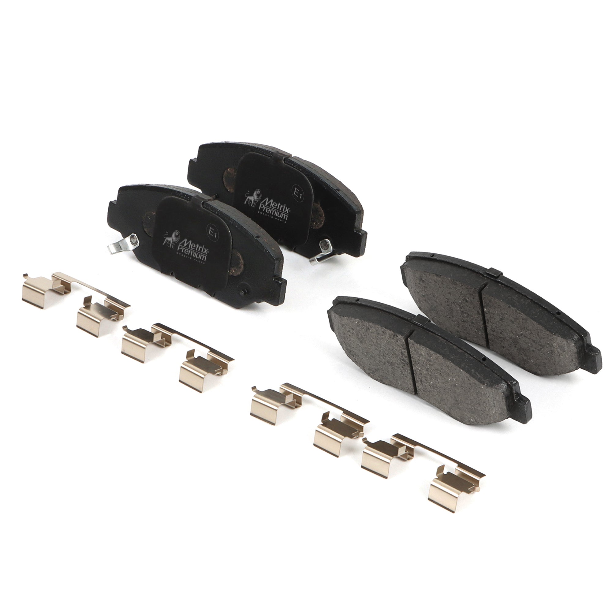 6 PC Front & Rear Brake Rotor & Semi-Metallic Disc Brake Pad Kit 95962MT Metrix Premium Rotor and Pad are Perfect Match