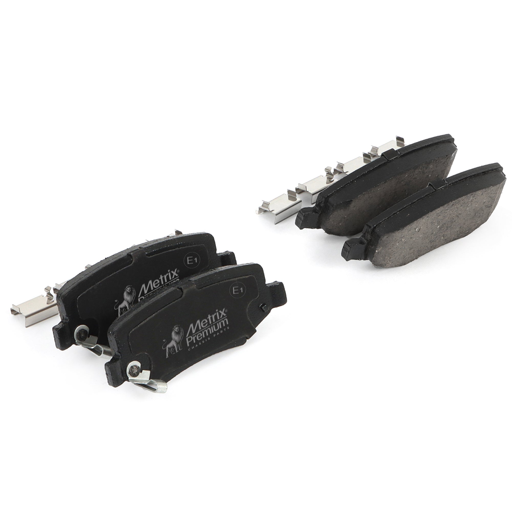 premium stainless-steel hardware (included for select applications), our brake pads reduce vibration, minimize noise, and improve heat dissipation for enhanced durability. Engineered for all conditions, we deliver smooth and reliable braking in all conditions.