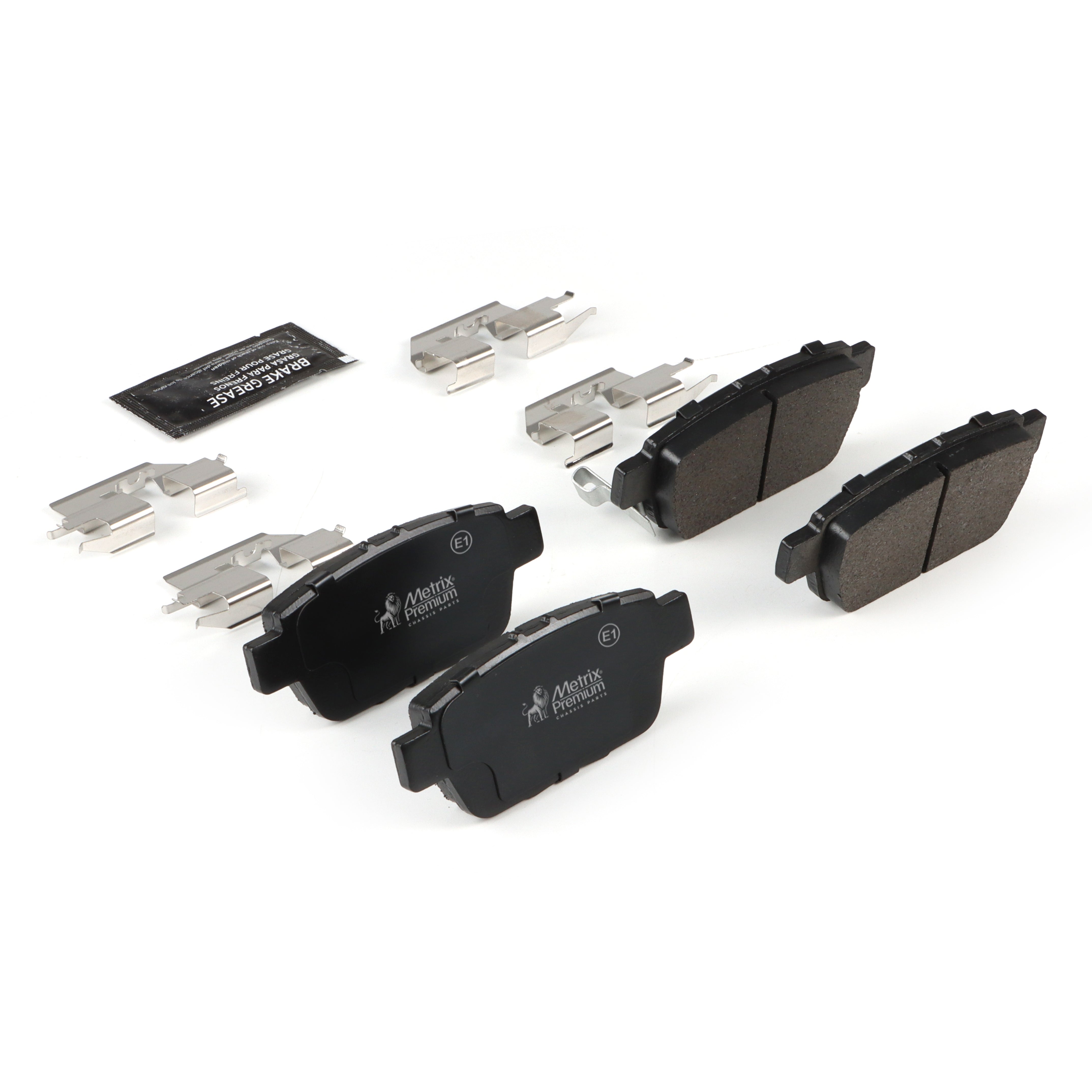 Rear Disc Brake Pad Set 93958MS
