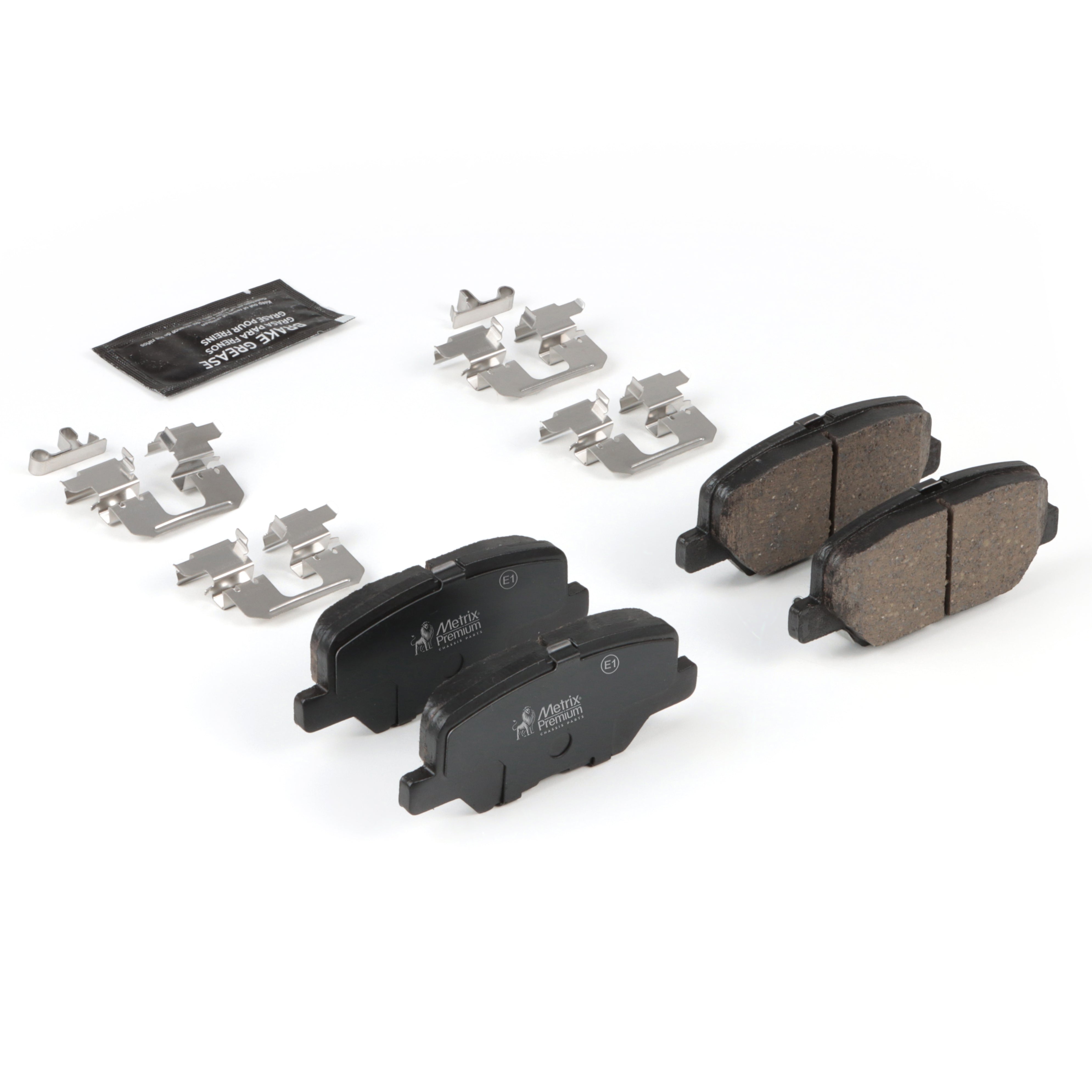 Metrix Premium Rear Disc Brake Pad Set 93962MC OE fit chassis parts
