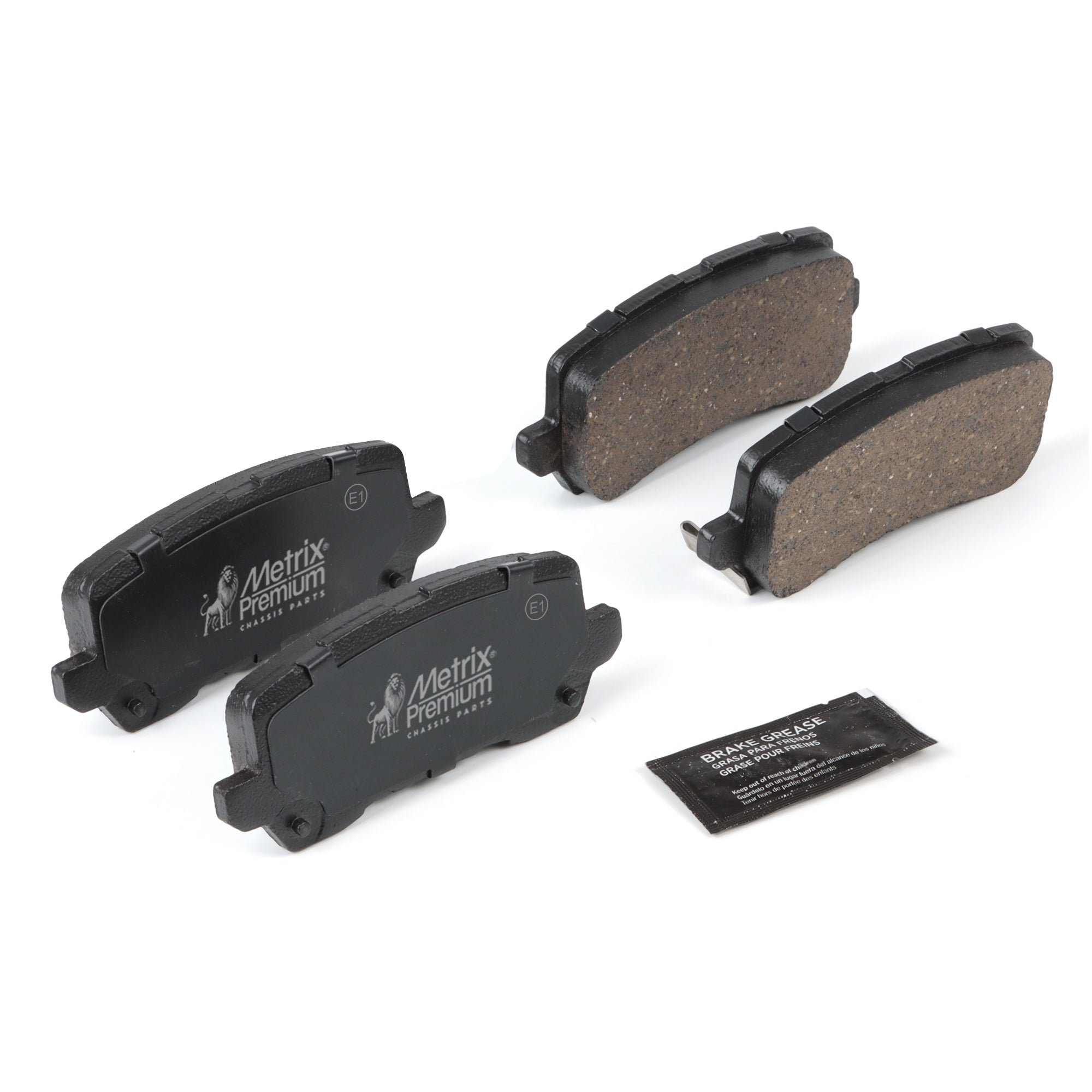 Metrix Premium Rear Disc Brake Pad Set 93963MC OE fit chassis parts