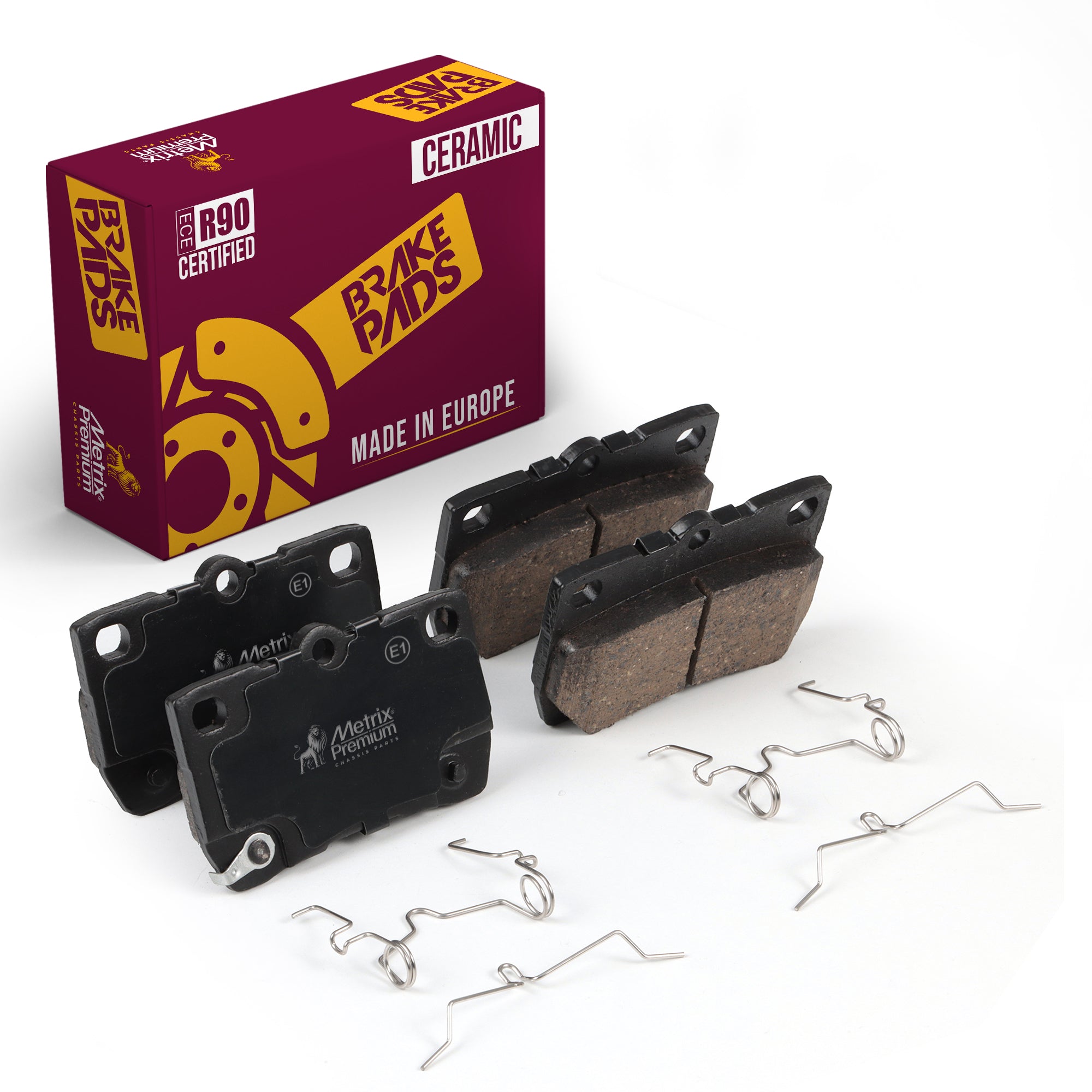 Metrix Premium Chassis Parts Rear Disc Brake Pad Set 93964MC for LEXUS