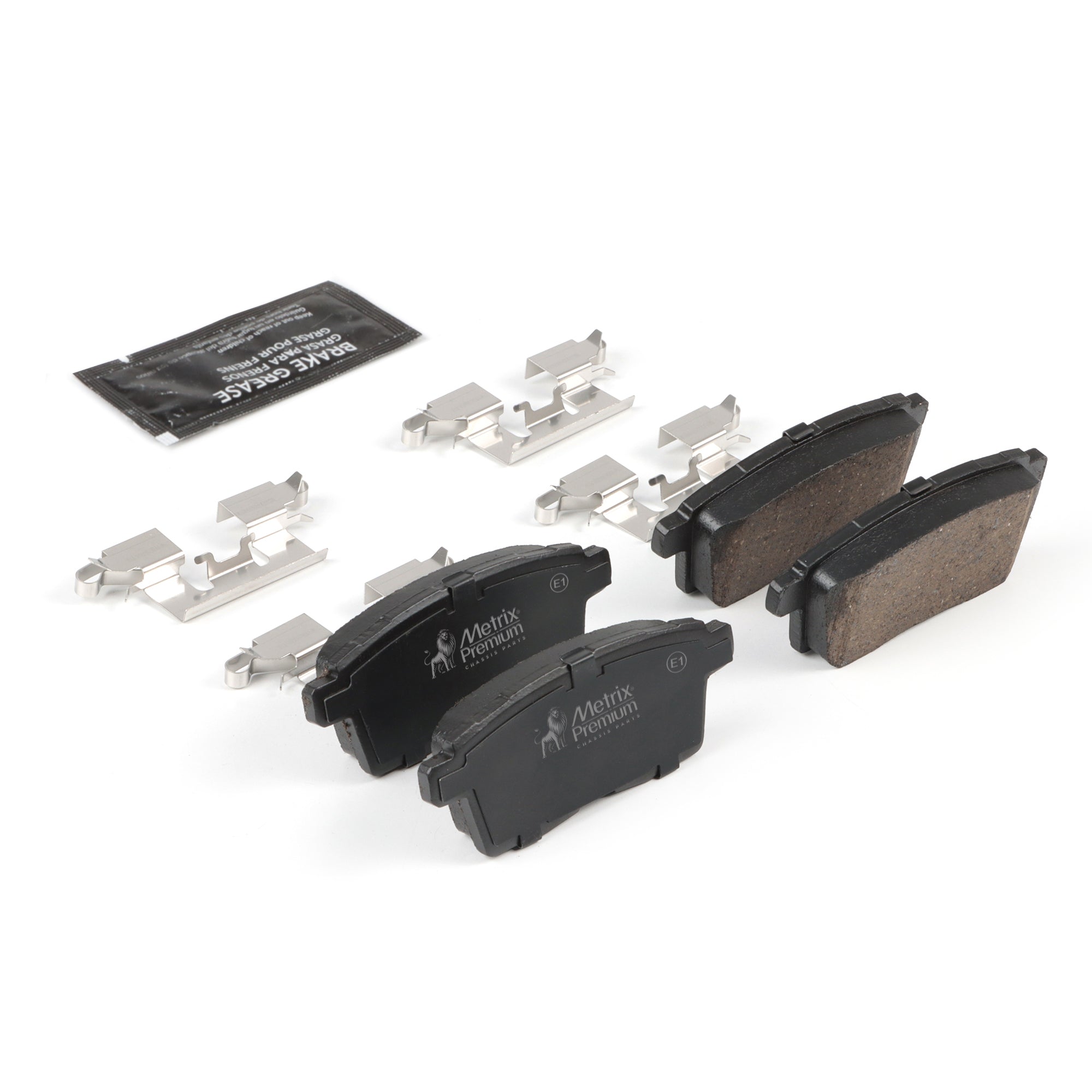 Metrix Premium Rear Disc Brake Pad Set 93966MC OE fit chassis parts
