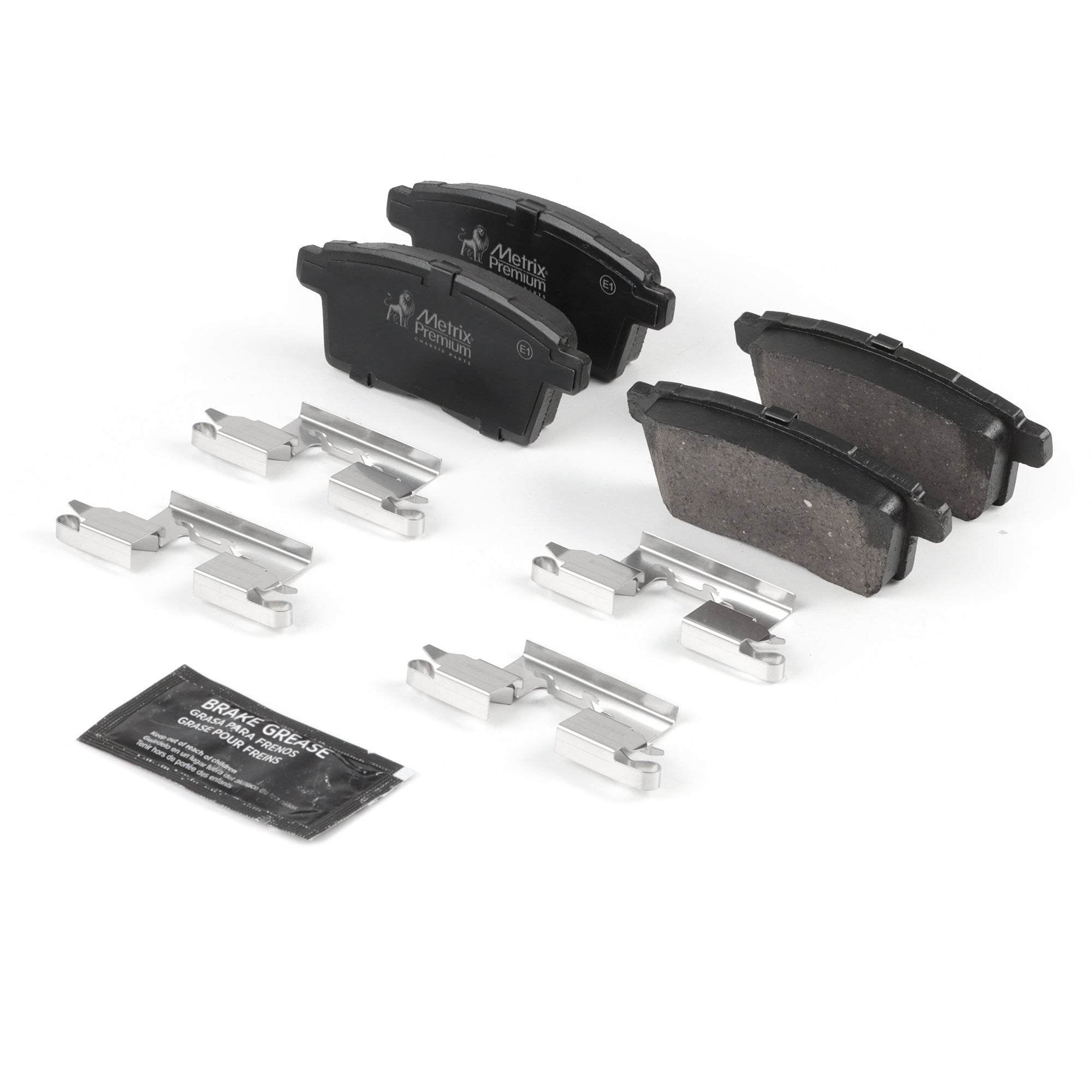 Rear Disc Brake Pad Set 93966MS