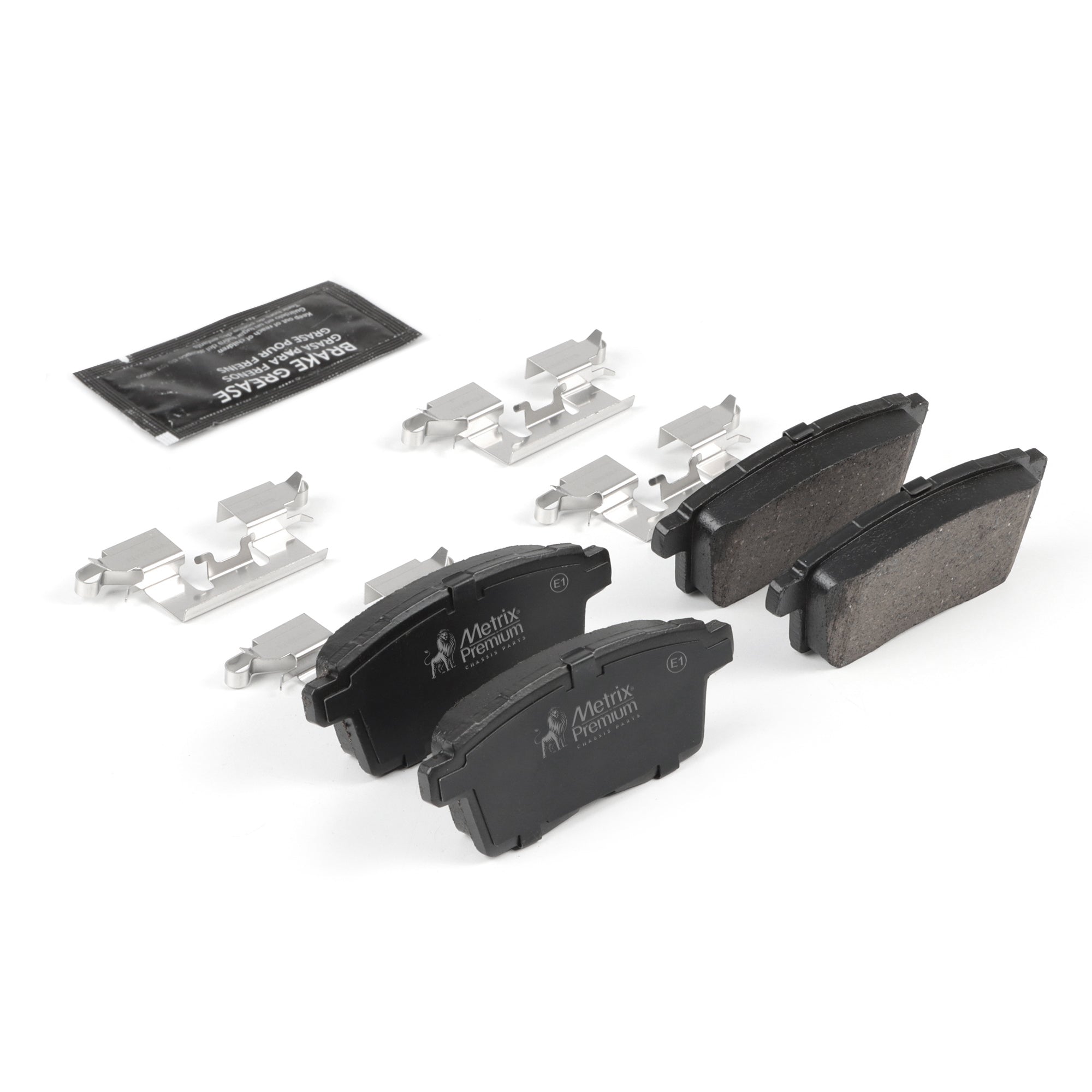 Rear Disc Brake Pad Set 93966MS