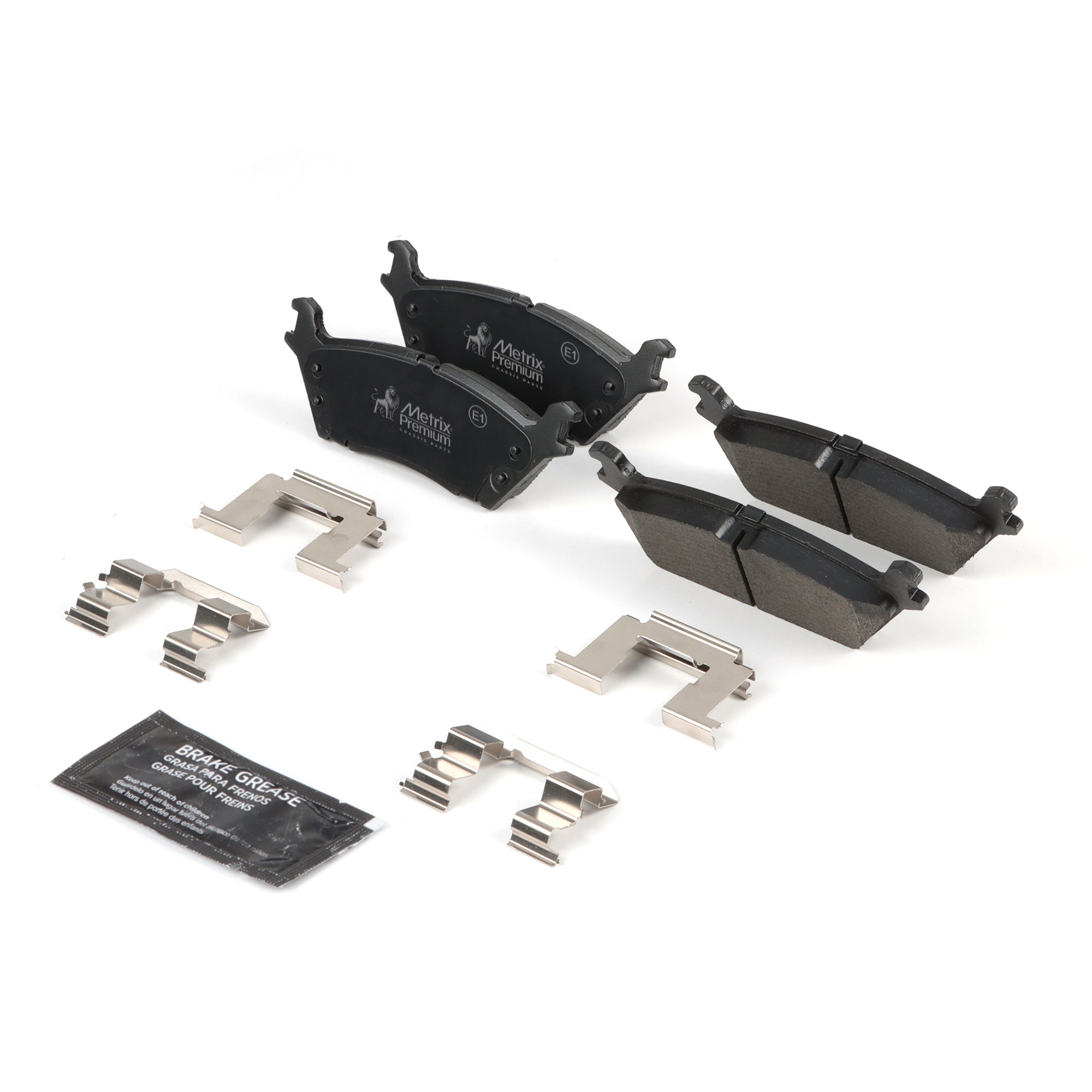 Metrix Premium Rear Disc Brake Pad Set 93973MS best fit car parts