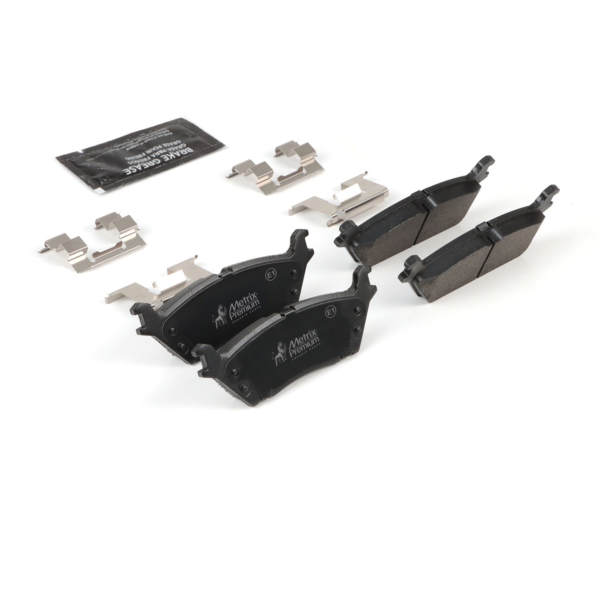 Metrix Premium Rear Disc Brake Pad Set 93973MS OE fit chassis parts