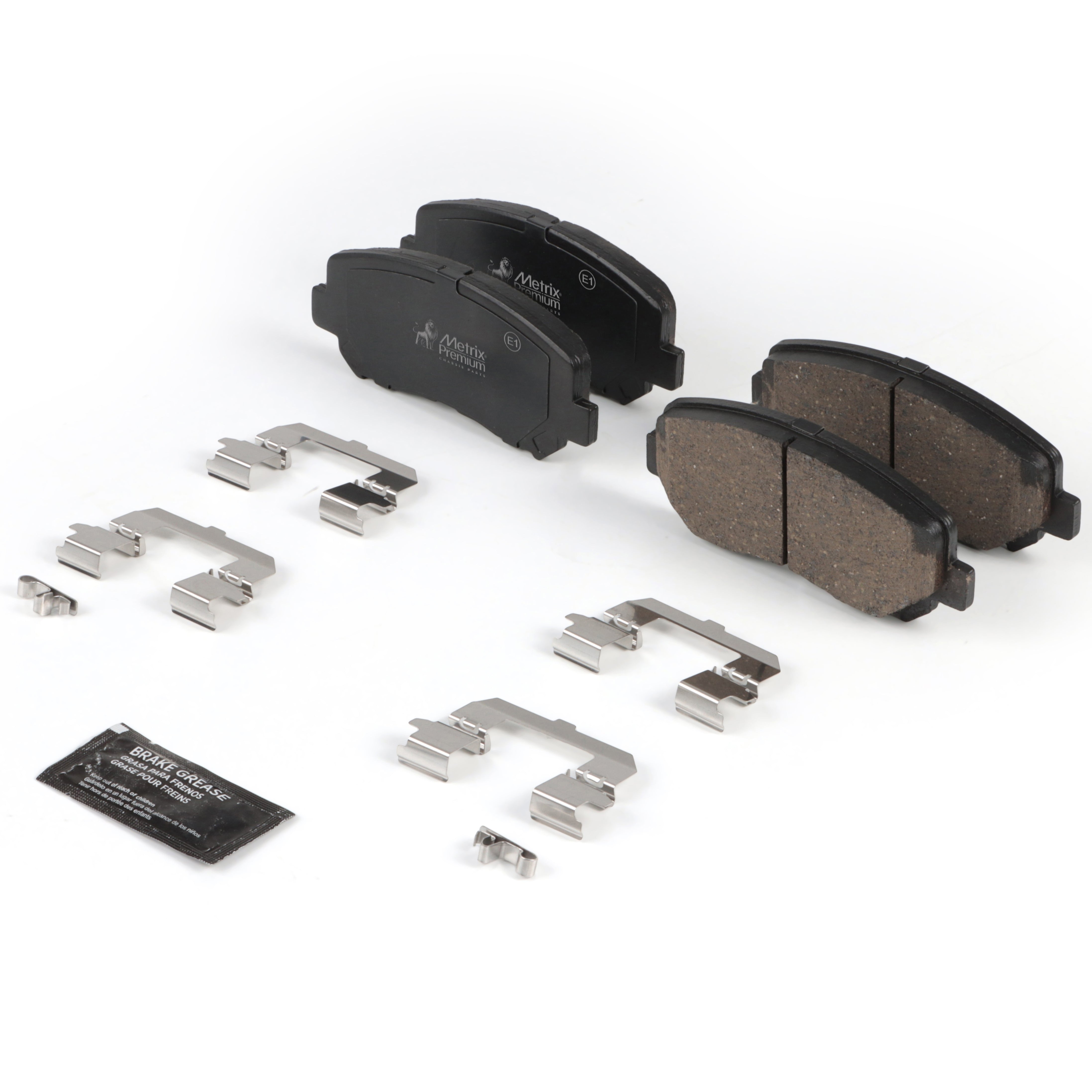 Metrix Premium Front Disc Brake Pad Set 93986MC best fit car parts