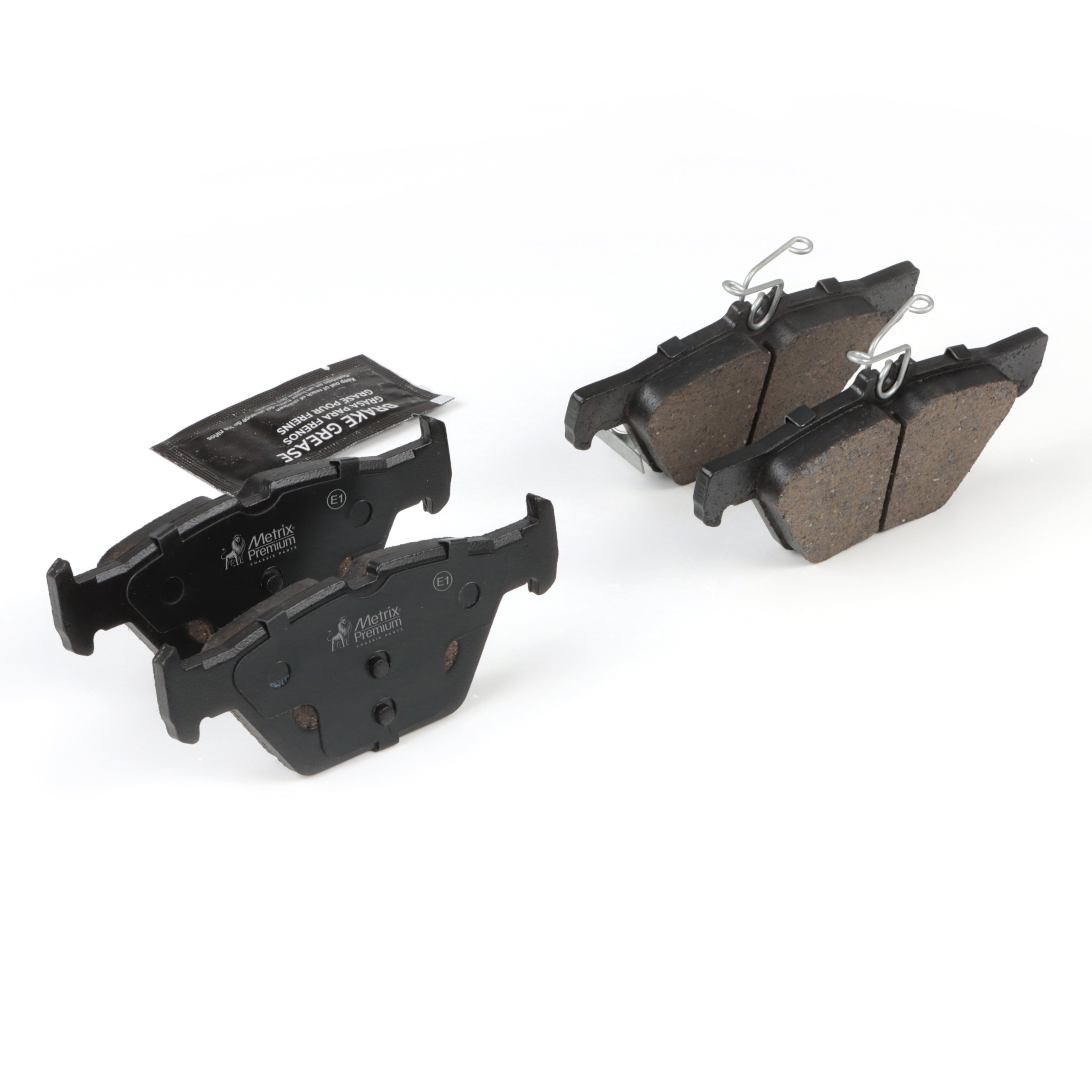 Metrix Premium Rear Disc Brake Pad Set 93989MC OE fit chassis parts