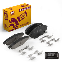 Metrix Premium Chassis Parts Front Disc Brake Pad Set 94001MS OEM fit auto parts