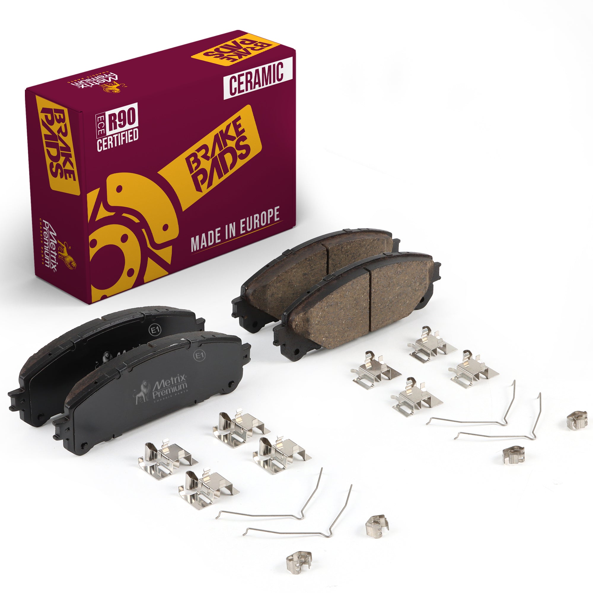 Metrix Premium Front Disc Brake Pad Set 94023MC OEM fit auto parts