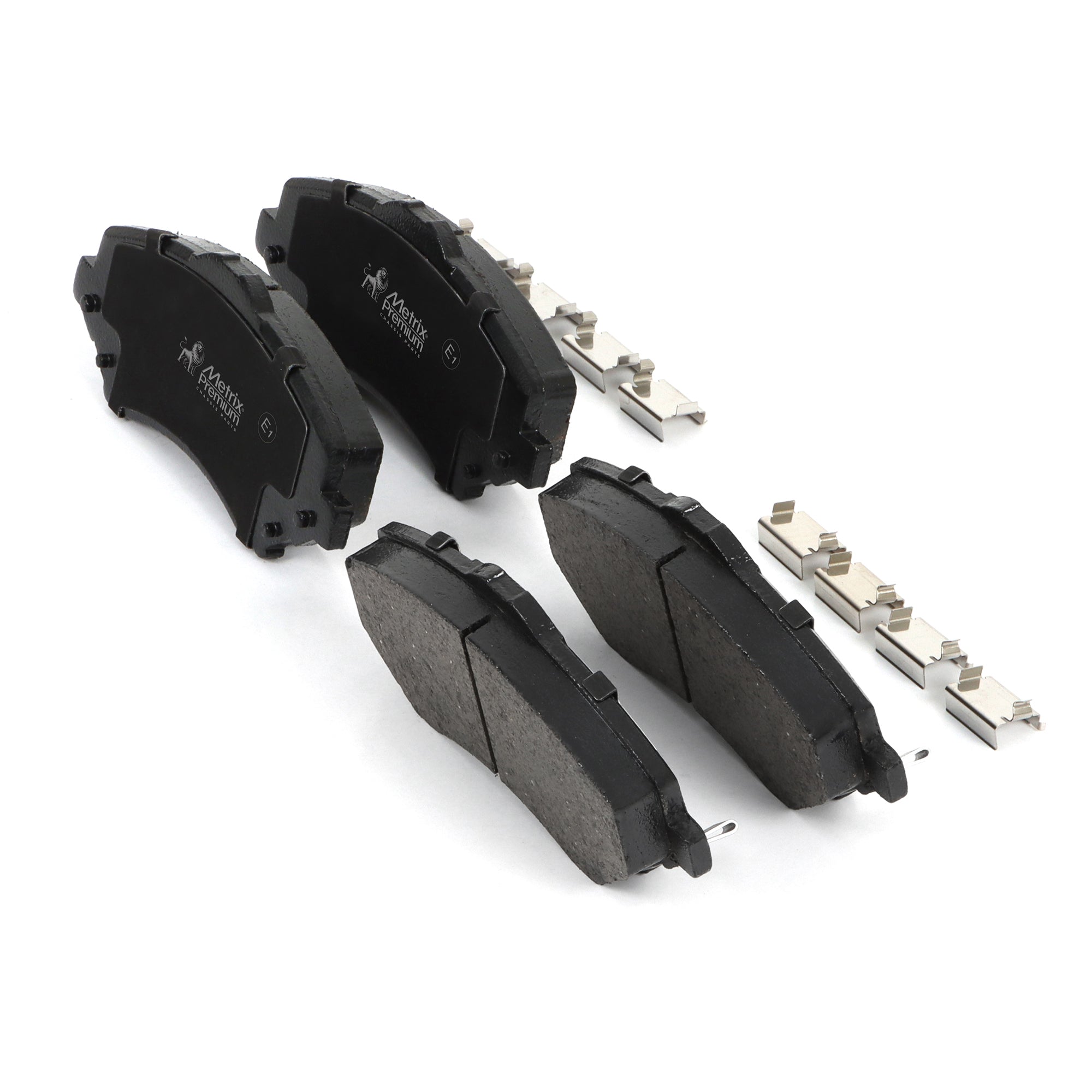 Metrix Premium Front Semi-Metallic Disc Brake Pad Set 94031MS best fit car parts