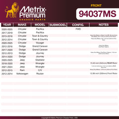 Metrix Premium Chassis Parts  suspension steering brake parts