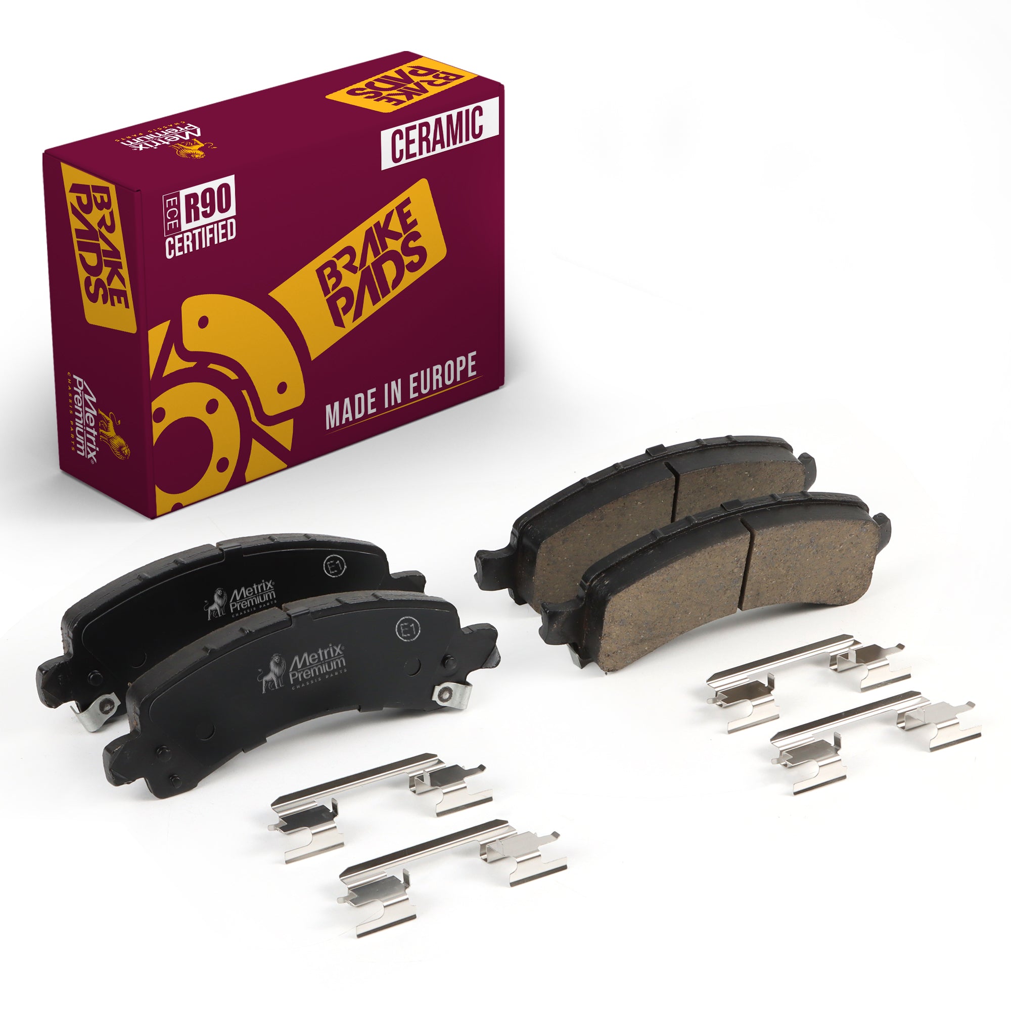 Metrix Premium Rear Disc Brake Pad Set 94039MC OEM fit auto parts