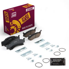 Metrix Premium Chassis Parts Front Disc Brake Pad Set 94046MC for CHRYSLER, DODGE, PLYMOUTH