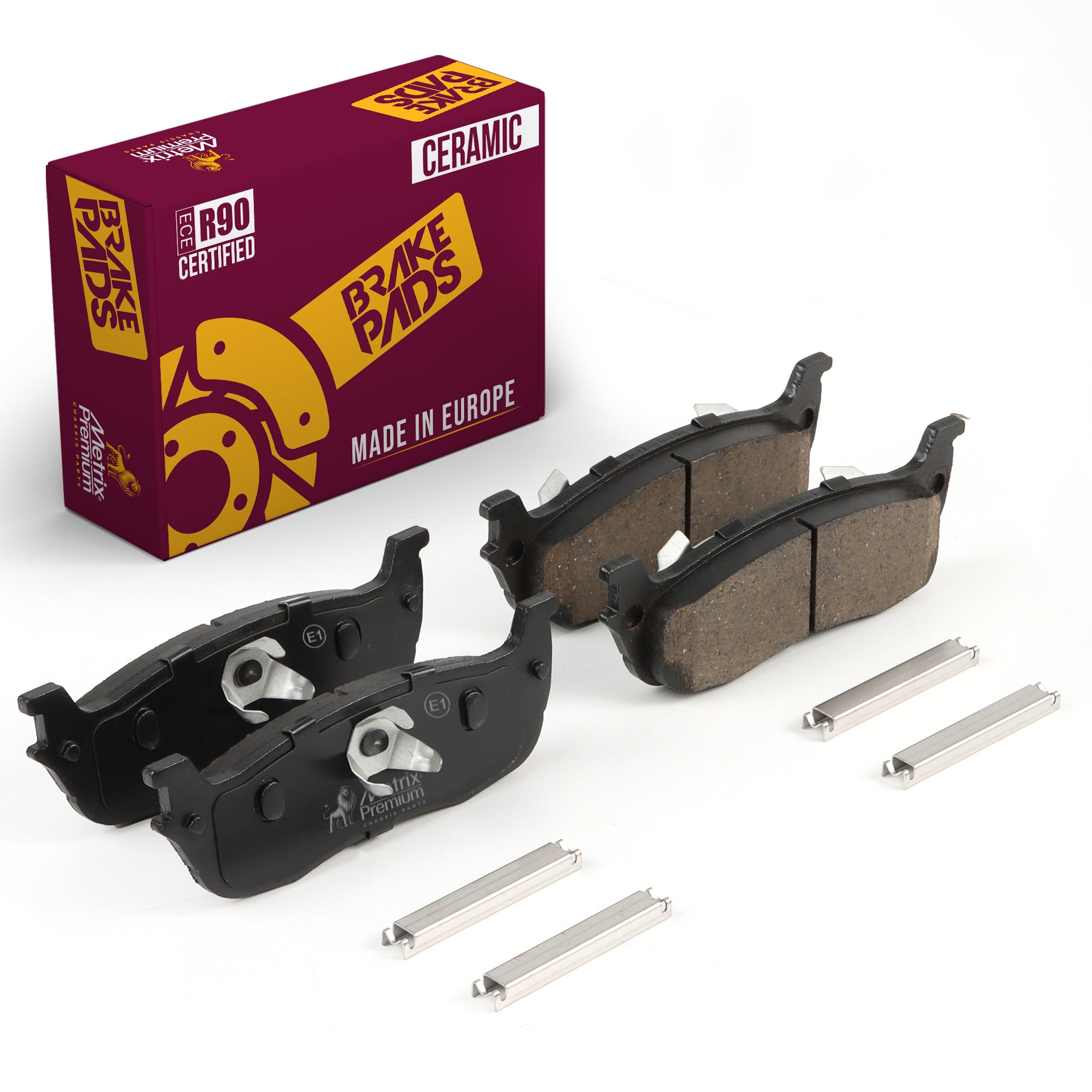 Metrix Premium Rear Disc Brake Pad Set 94050MC OEM fit auto parts