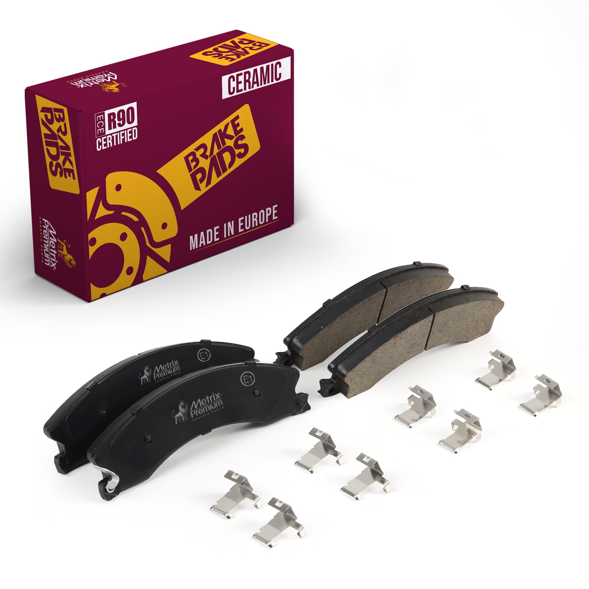 Metrix Premium Front&Rear Disc Brake Pad Set 94053MC OEM fit auto parts