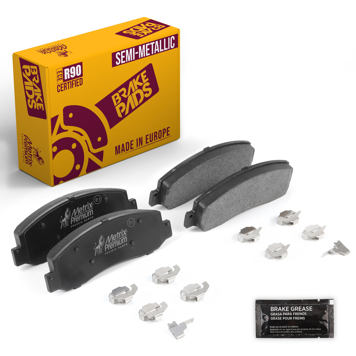 Metrix Premium Front Disc Brake Pad Set 94079MS OEM fit auto parts