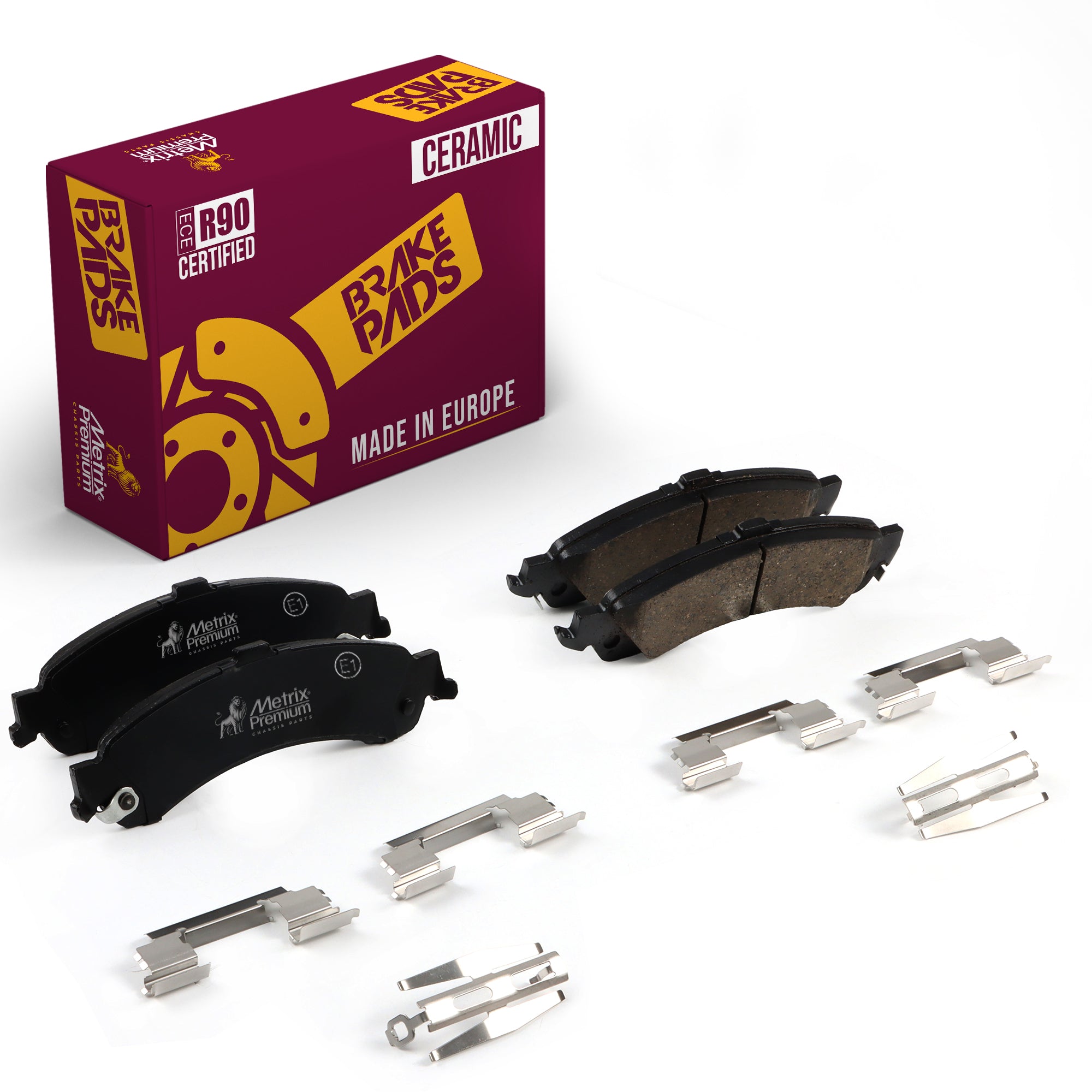 Metrix Premium Rear Disc Brake Pad Set 94083MC OEM fit auto parts