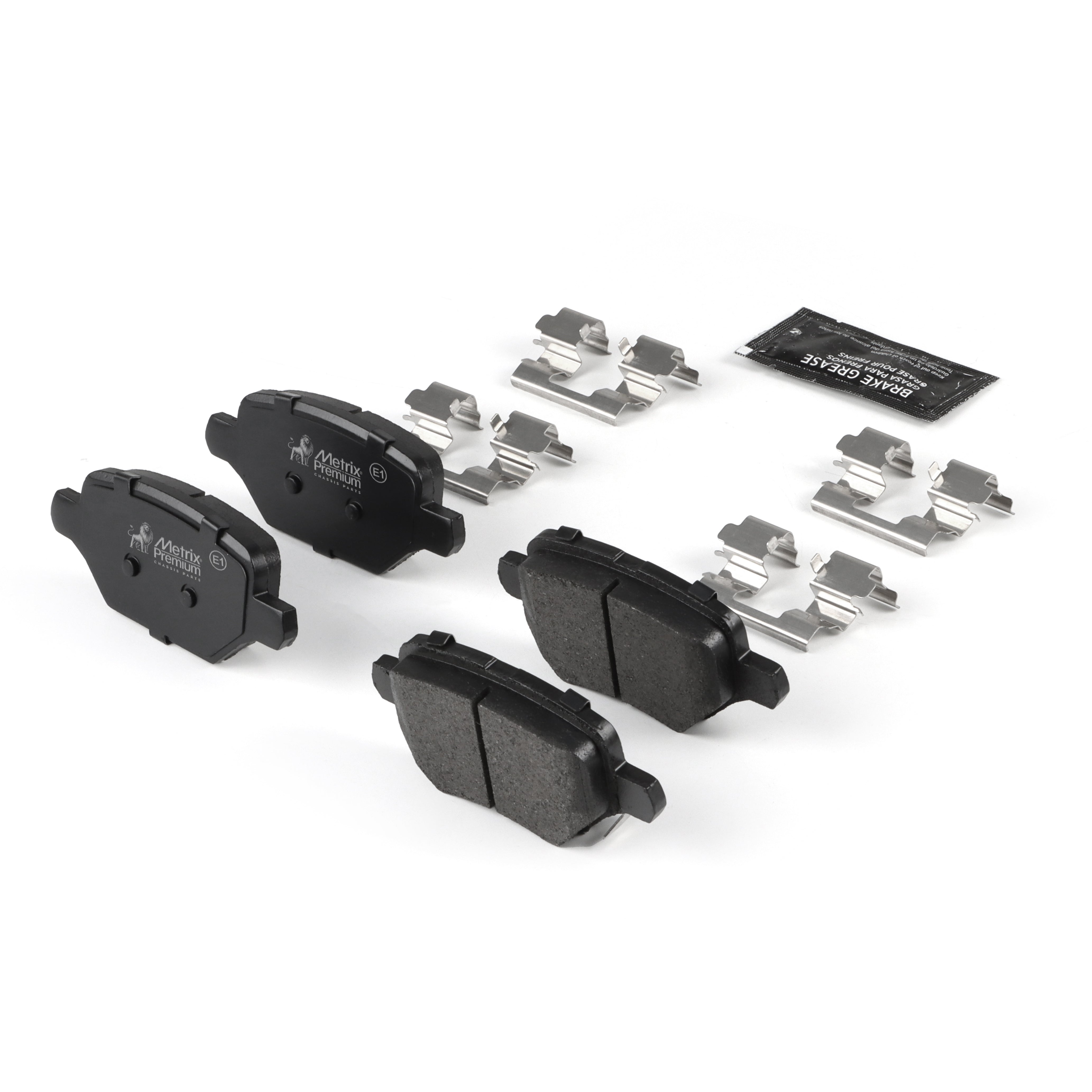 Rear Disc Brake Pad Set 94091MS